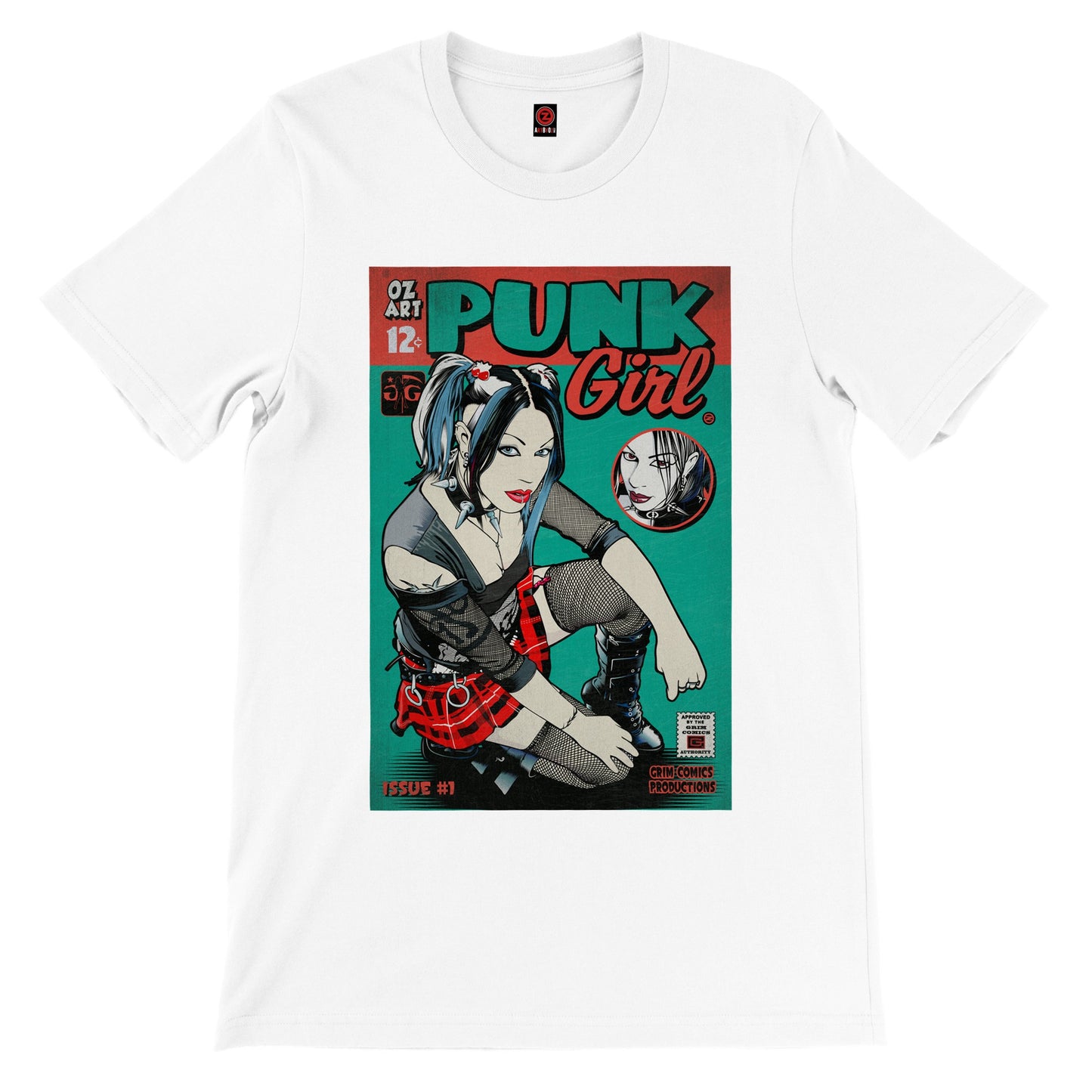 PUNK GIRL COMIC TEE