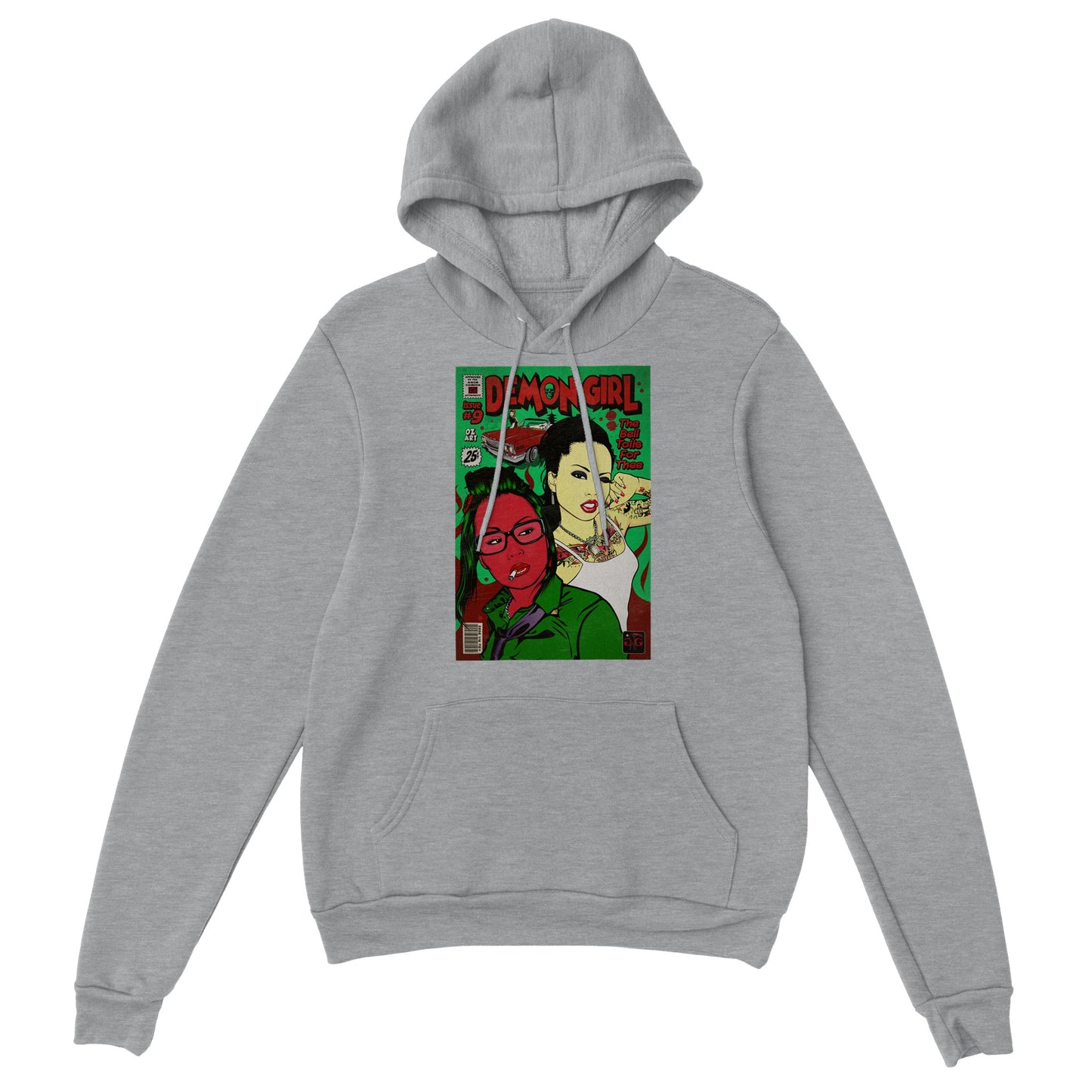 DEMON GIRL COMIC HOODIE