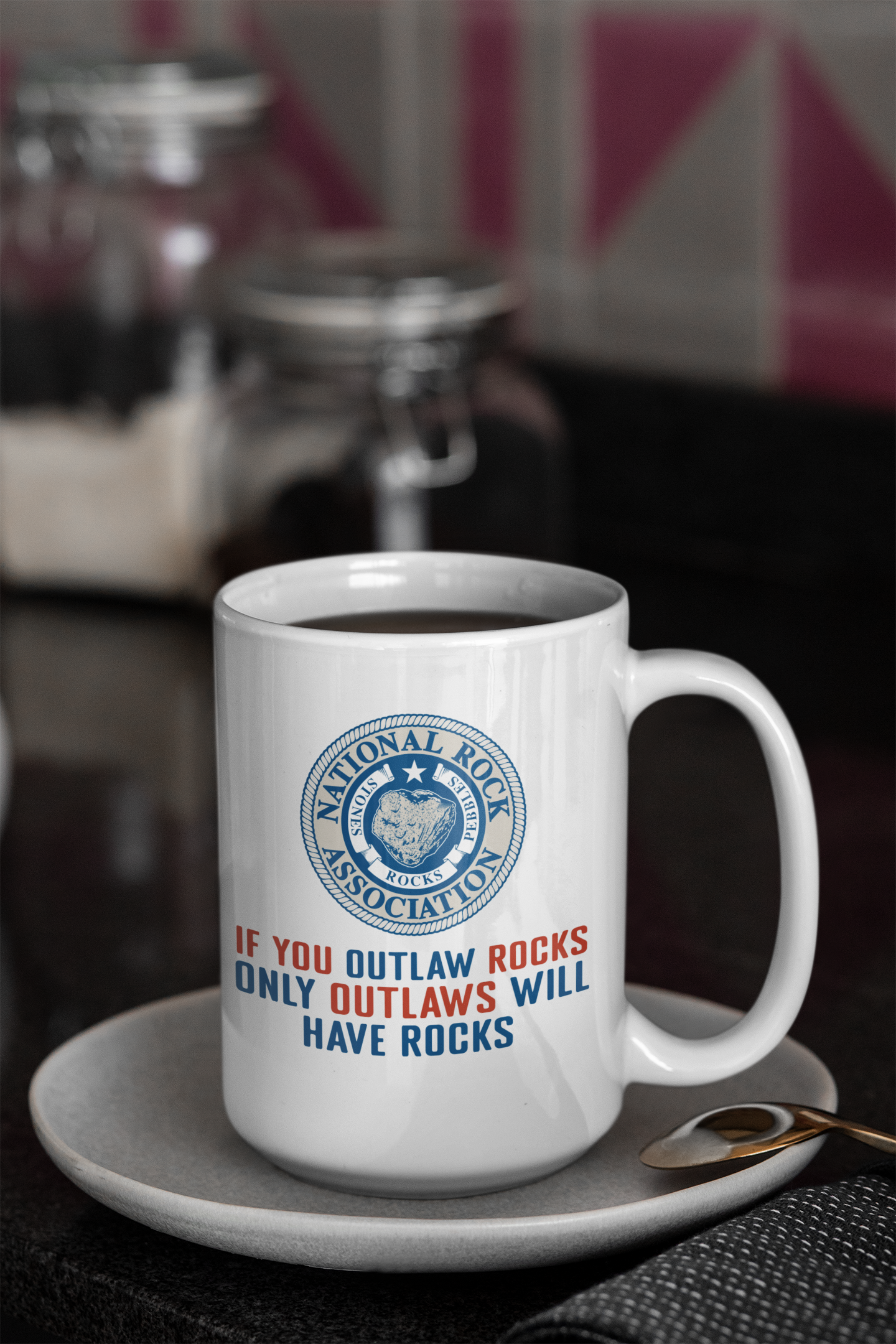 NATIONAL ROCK ASSOCIATION MUG