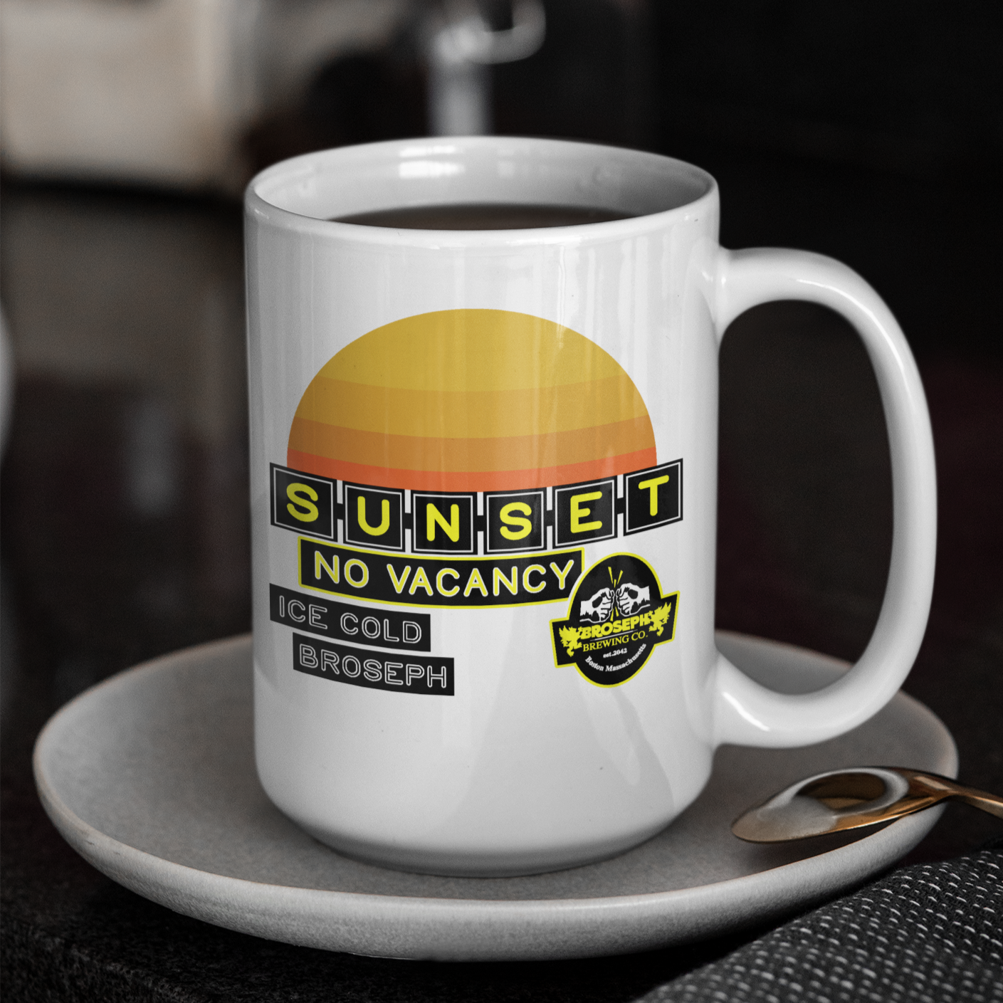 SUNSET MOTEL MUG