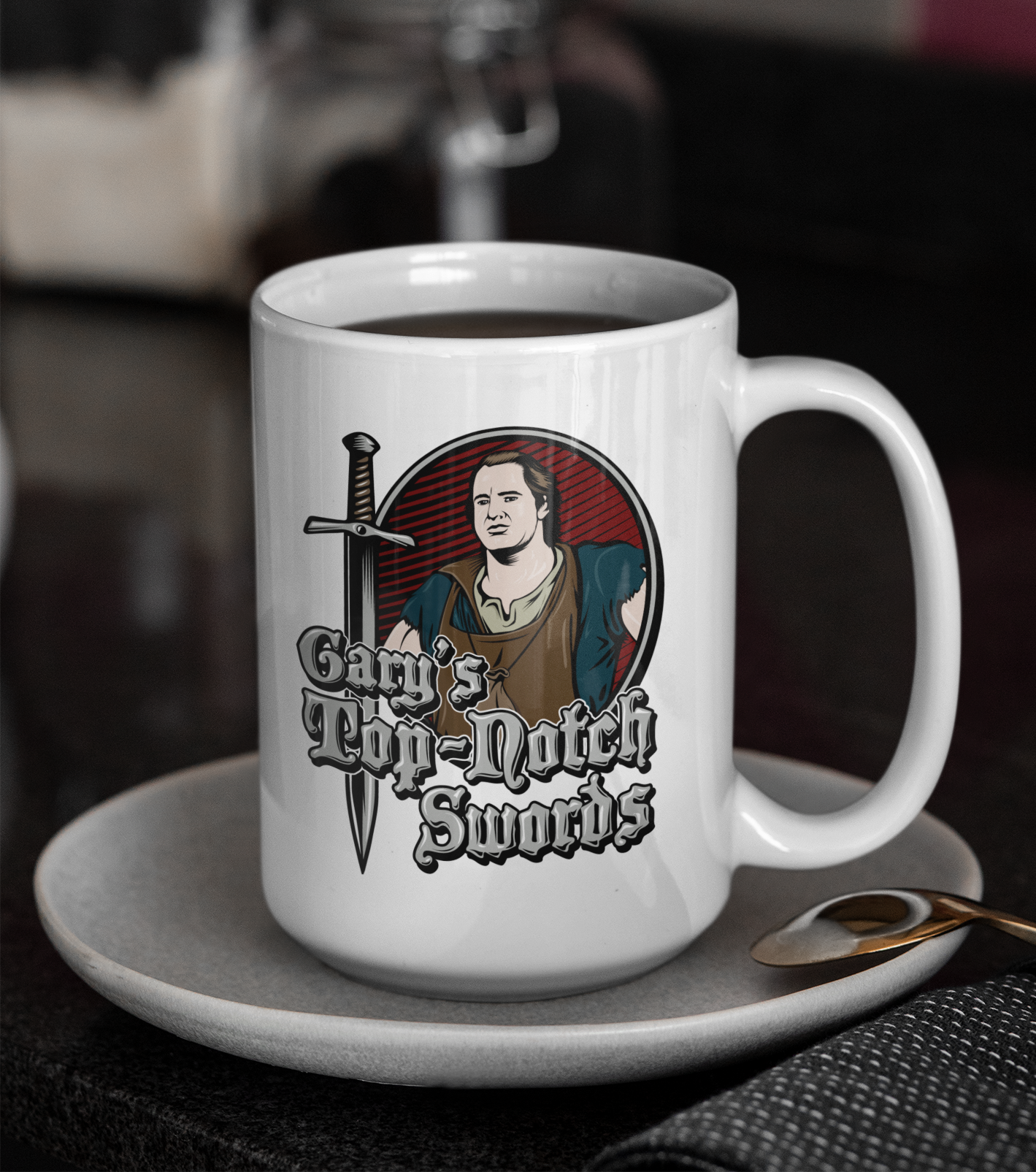 GARY'S TOP-NOTCH SWORDS MUG