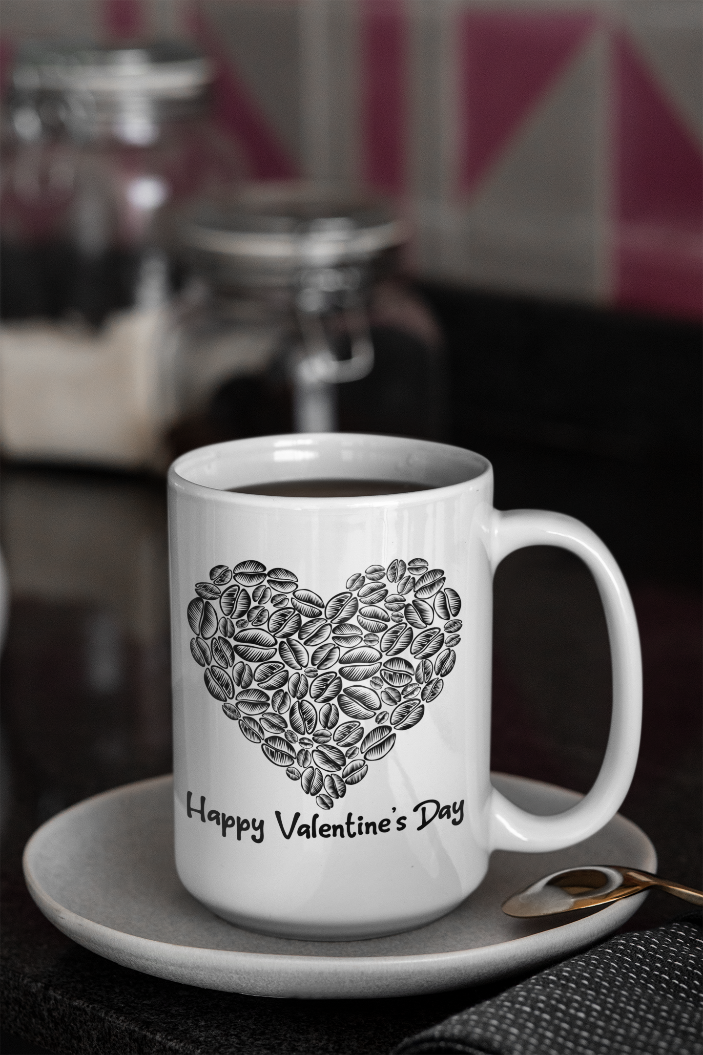 VALENTINE'S HEART MUG
