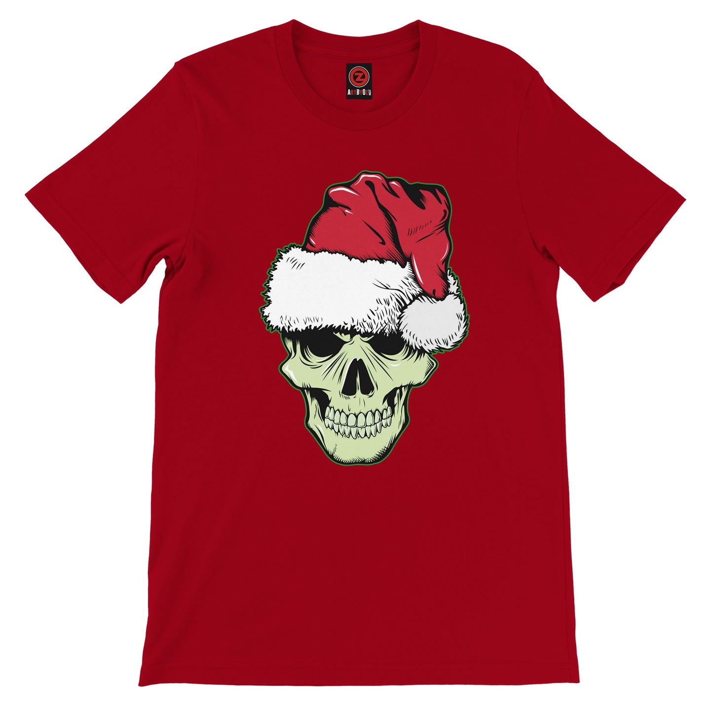SANTA SKULL TEE