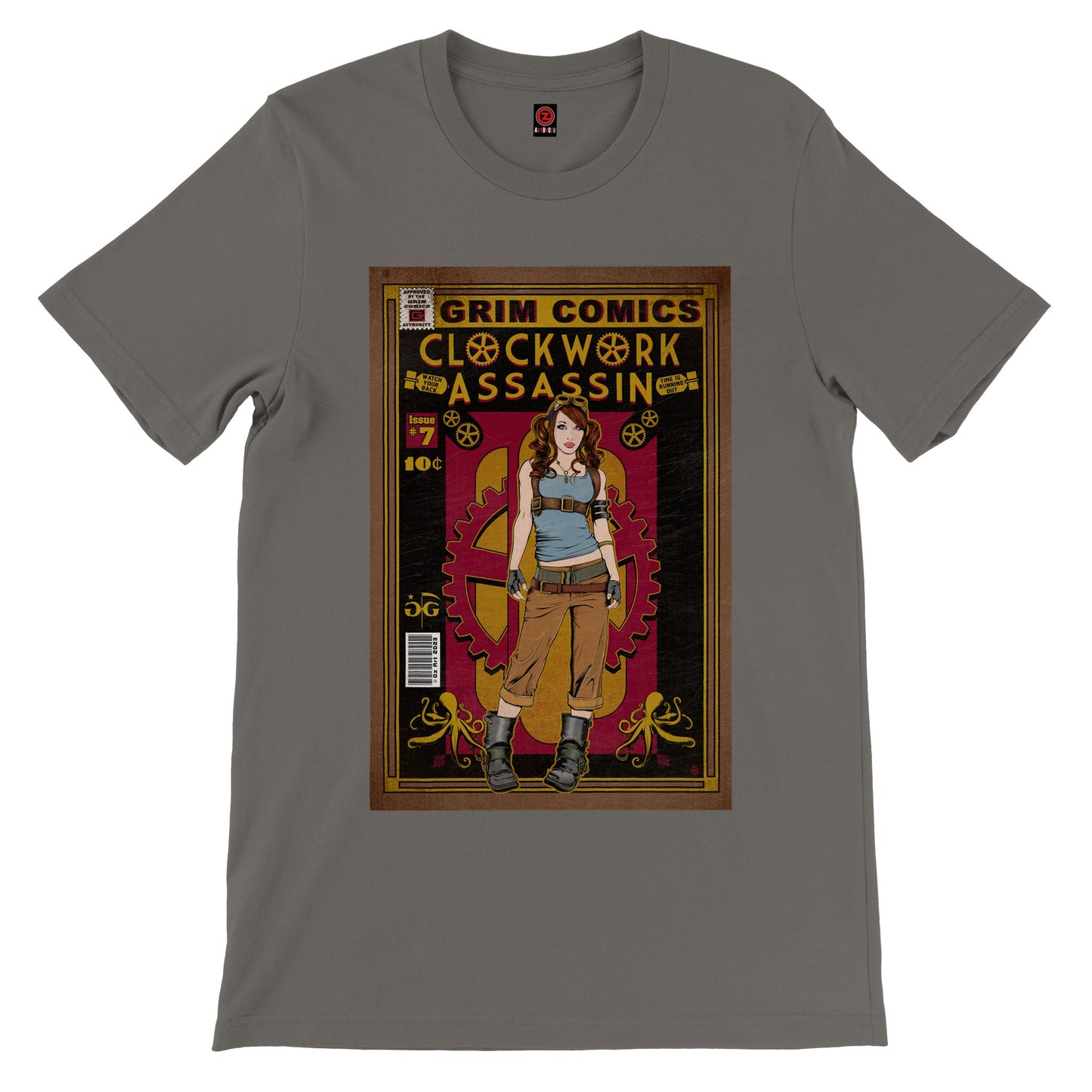 CLOCKWORK ASSASSIN COMIC TEE