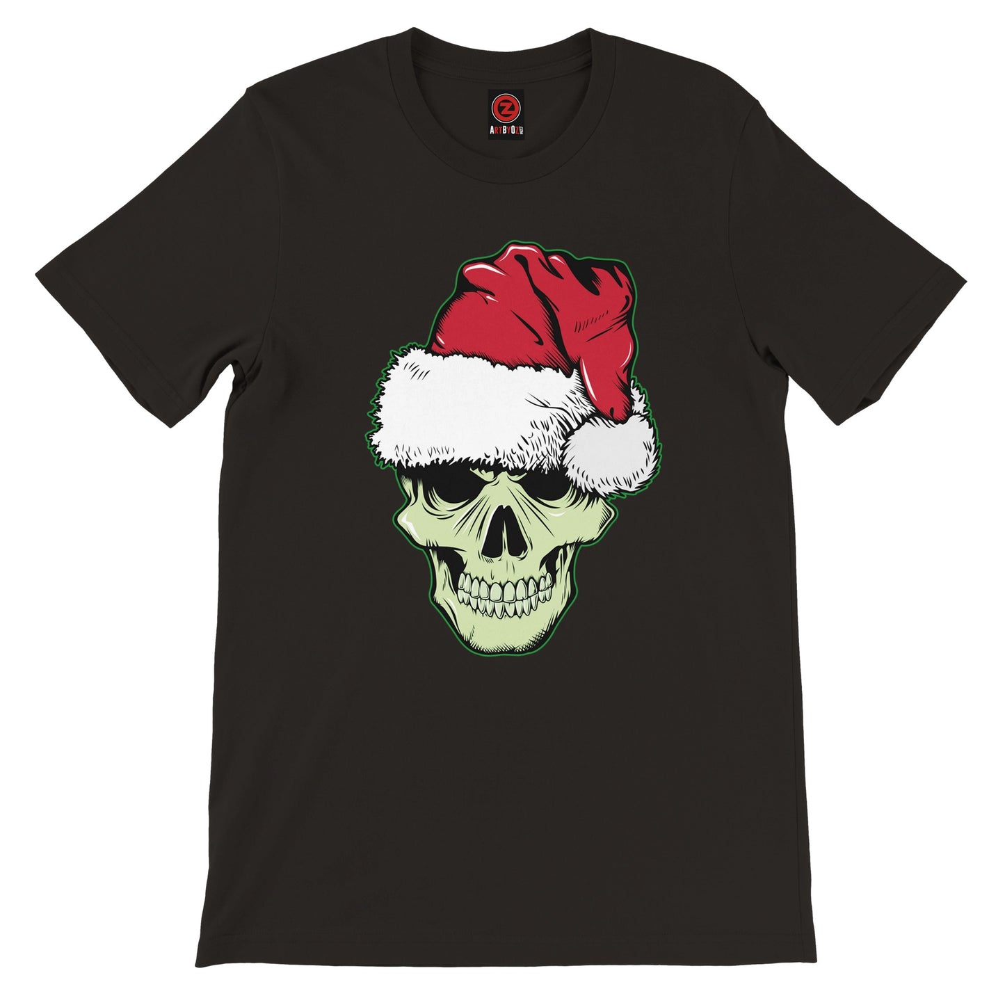 SANTA SKULL TEE