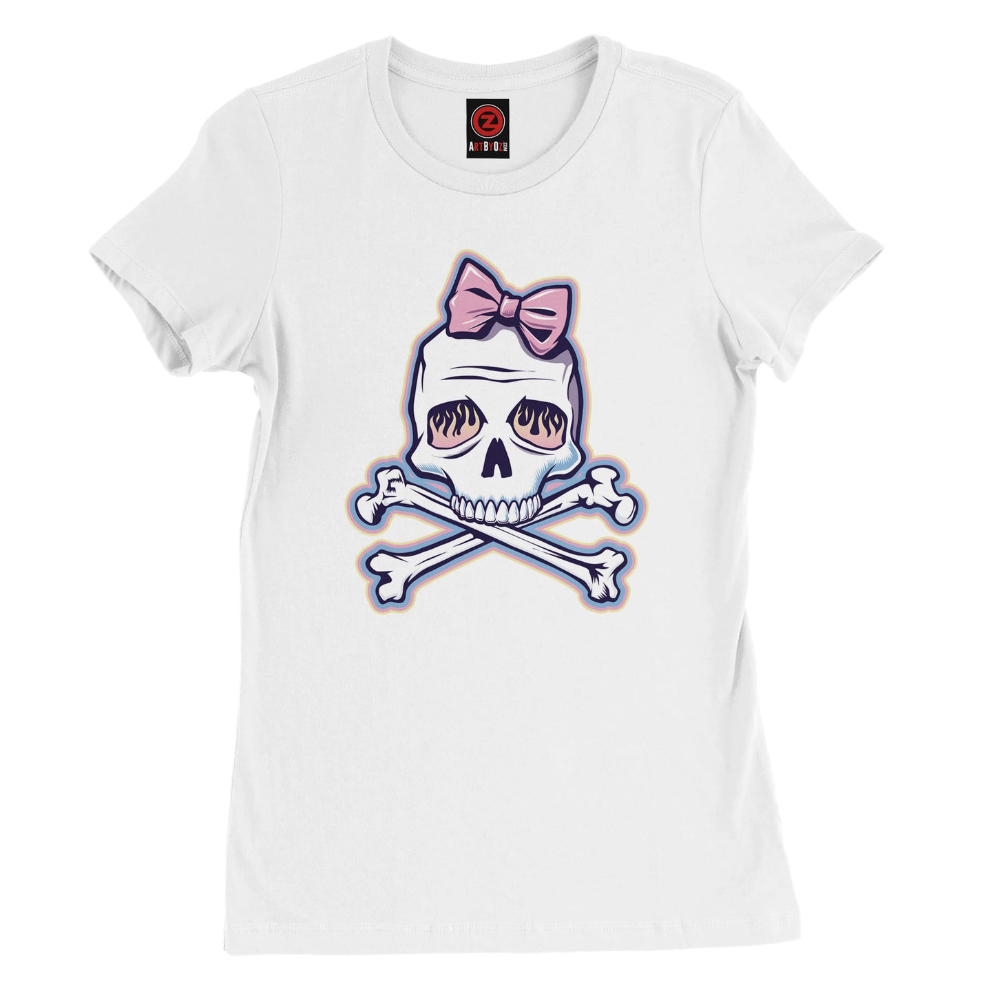 BOW SKULL WOMEN'S TEE
