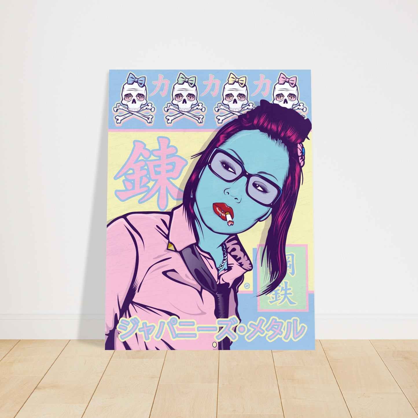 SMOKIN METAL PRINT