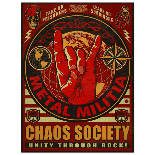 CHAOS SOCIETY POSTER