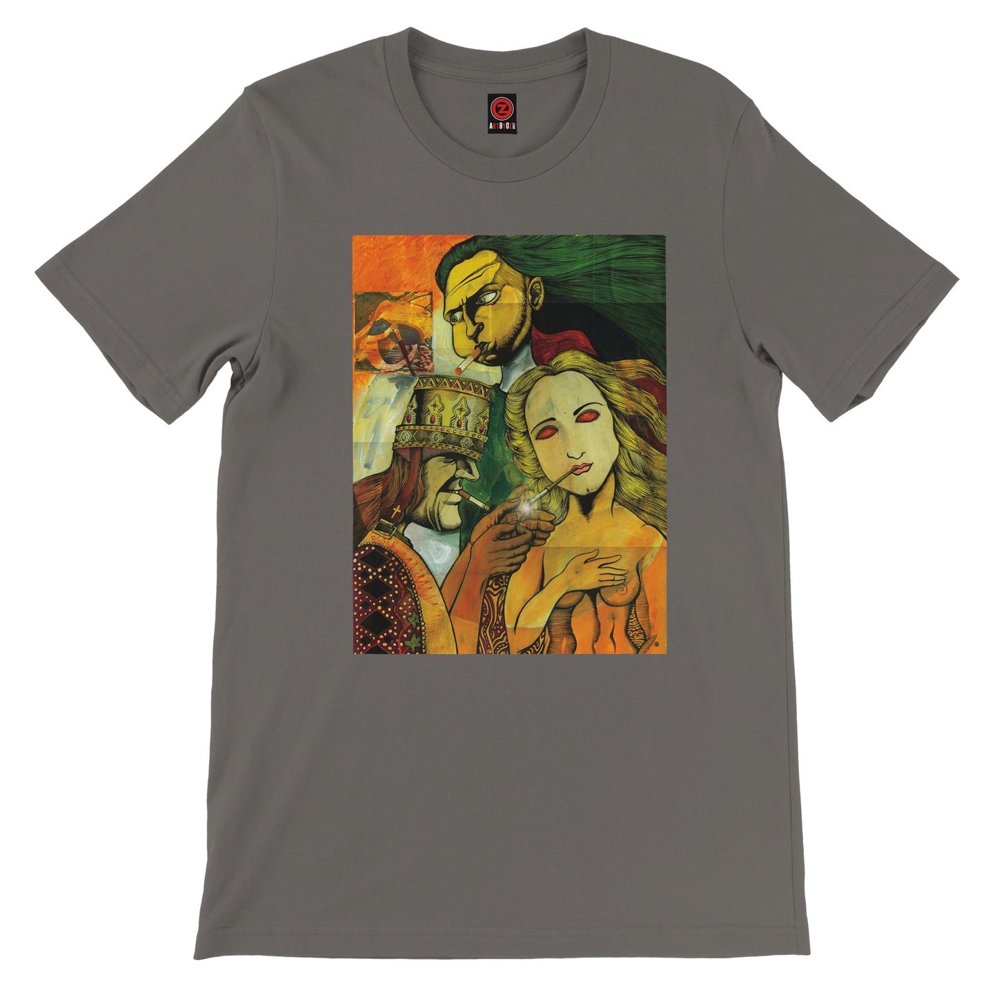 BYZANTINE SMOKE BREAK TEE