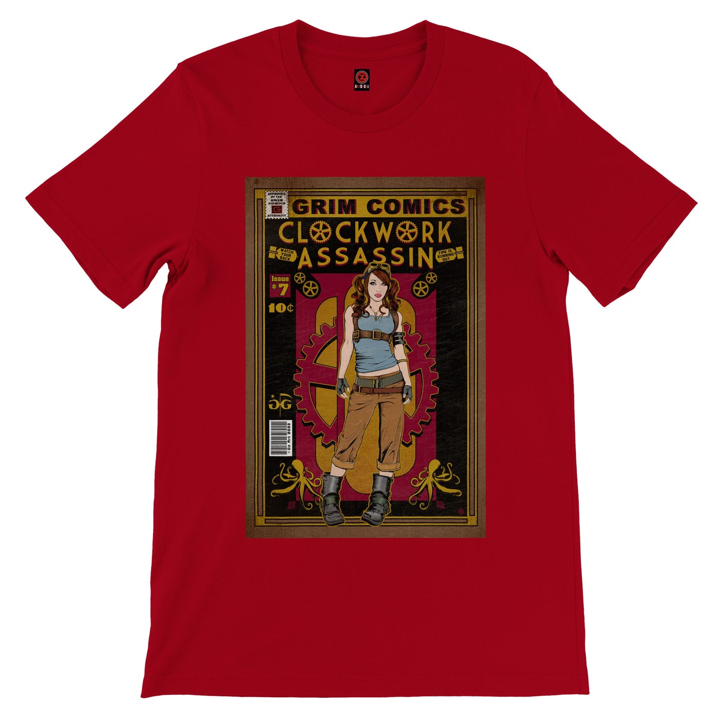 CLOCKWORK ASSASSIN COMIC TEE