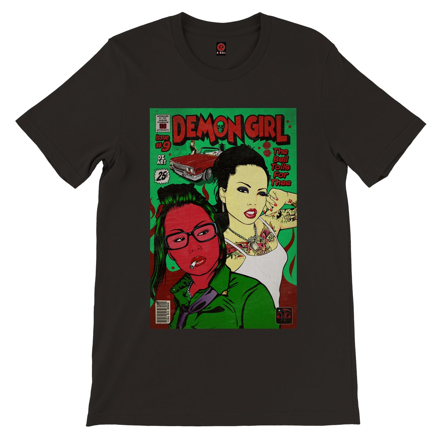 DEMON GIRL COMIC TEE