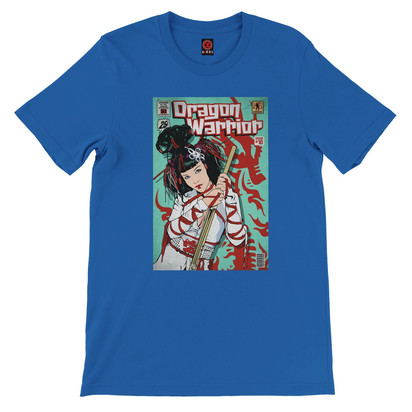 DRAGON WARRIOR COMIC TEE