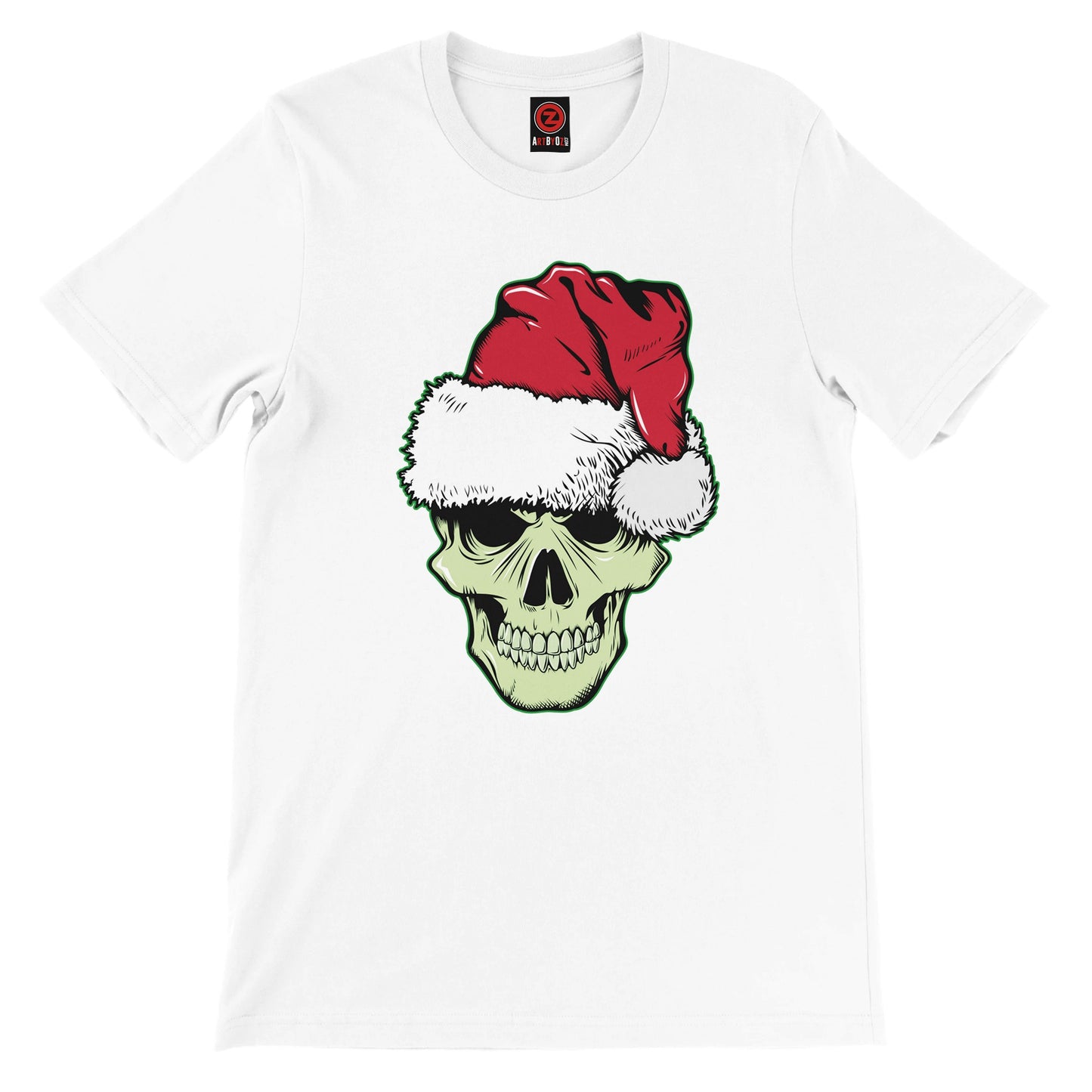 SANTA SKULL TEE