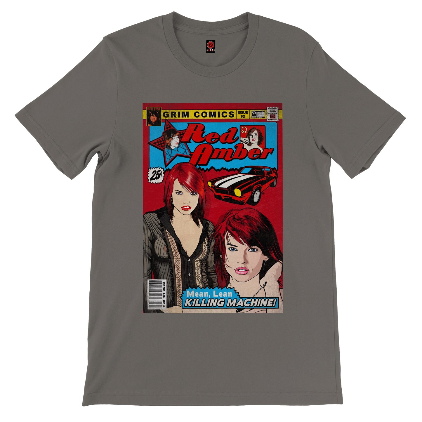 RED AMBER COMIC TEE