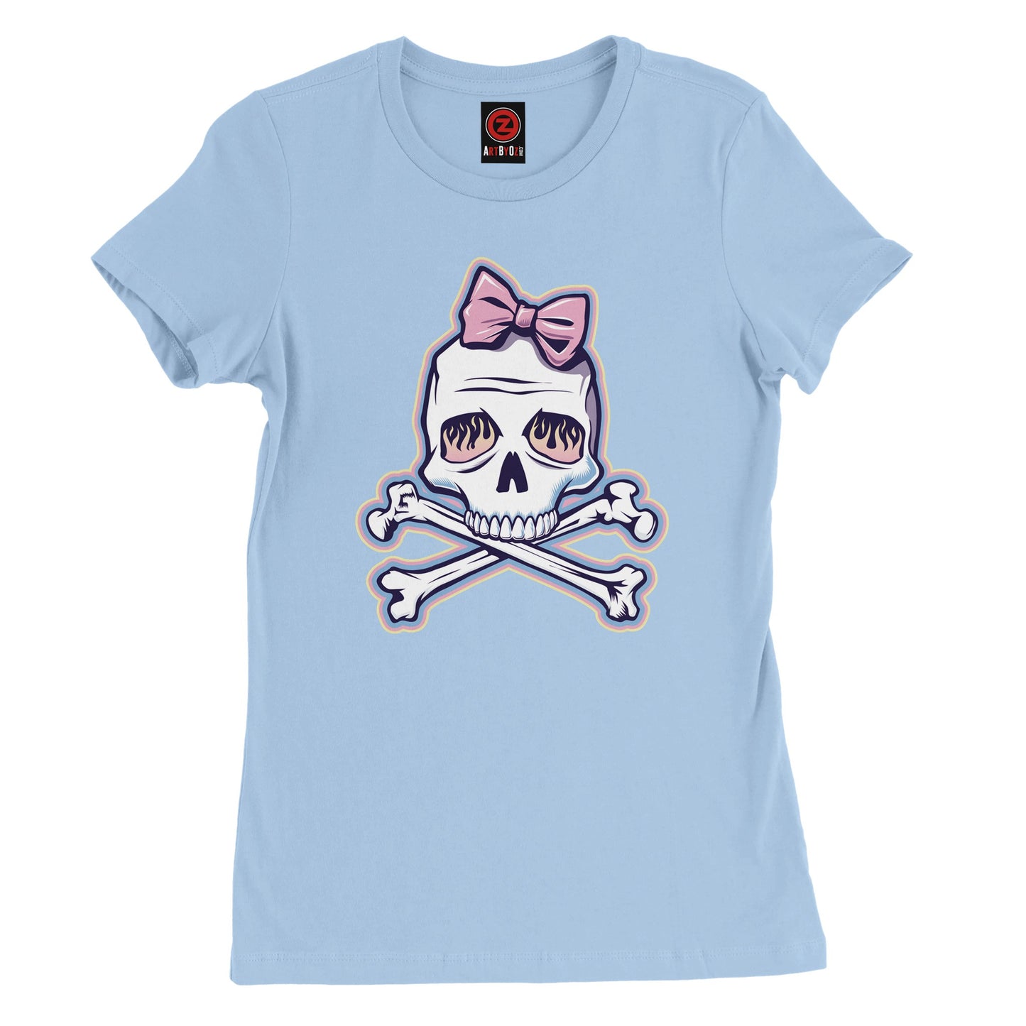 BOW SKULL WOMEN'S TEE