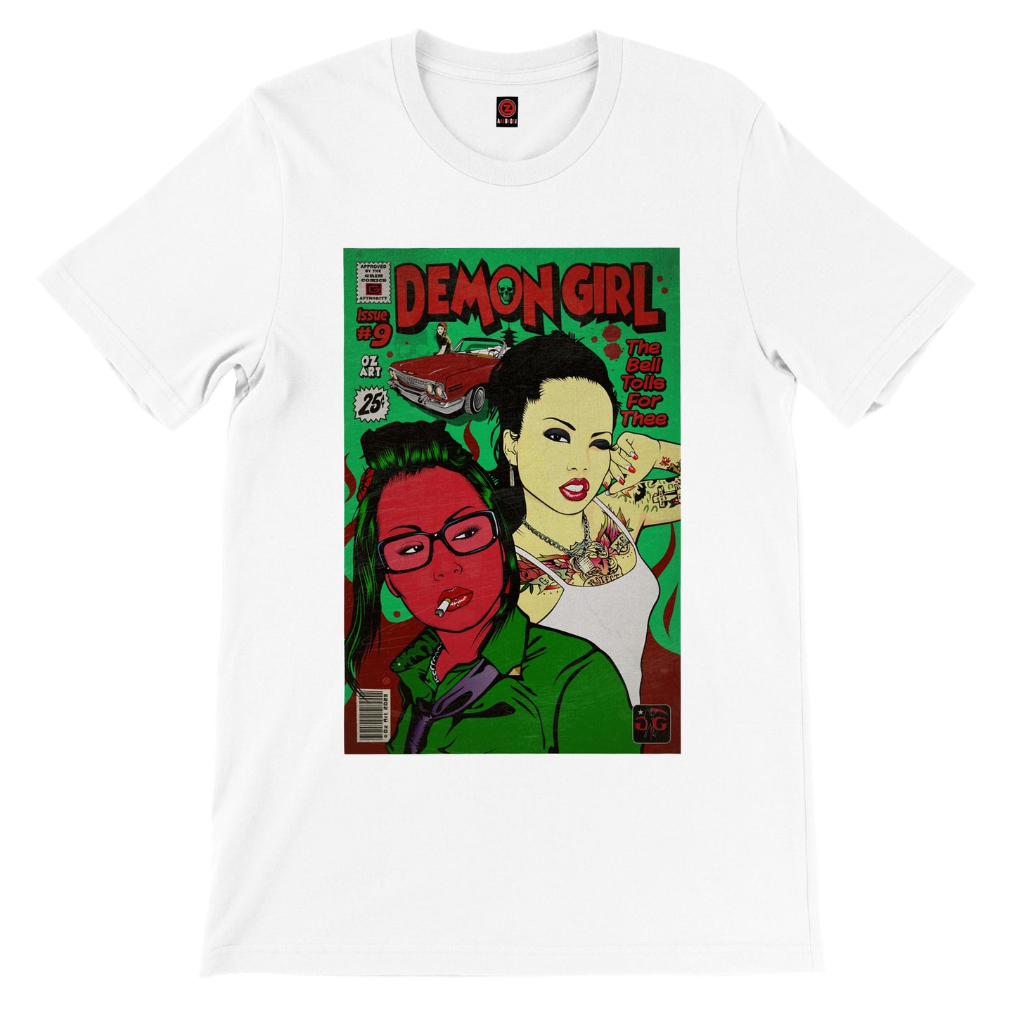 DEMON GIRL COMIC TEE