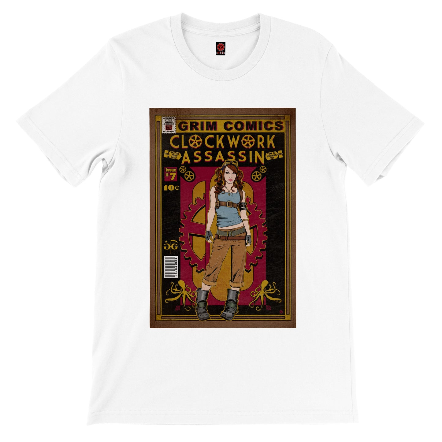 CLOCKWORK ASSASSIN COMIC TEE