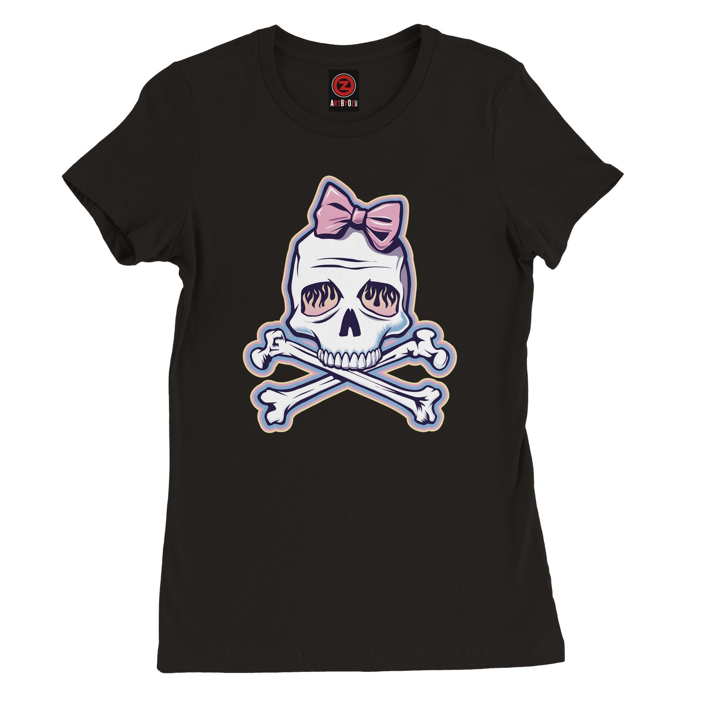 BOW SKULL WOMEN'S TEE