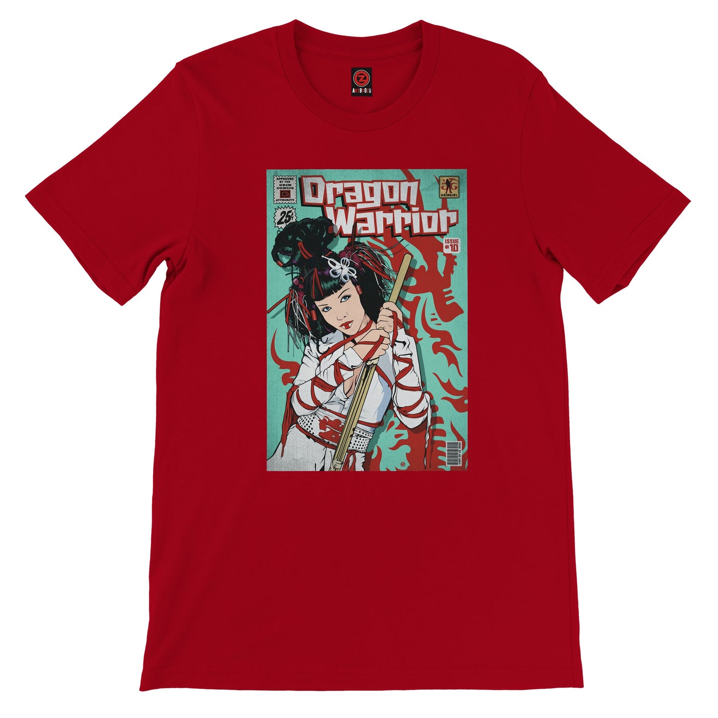 DRAGON WARRIOR COMIC TEE