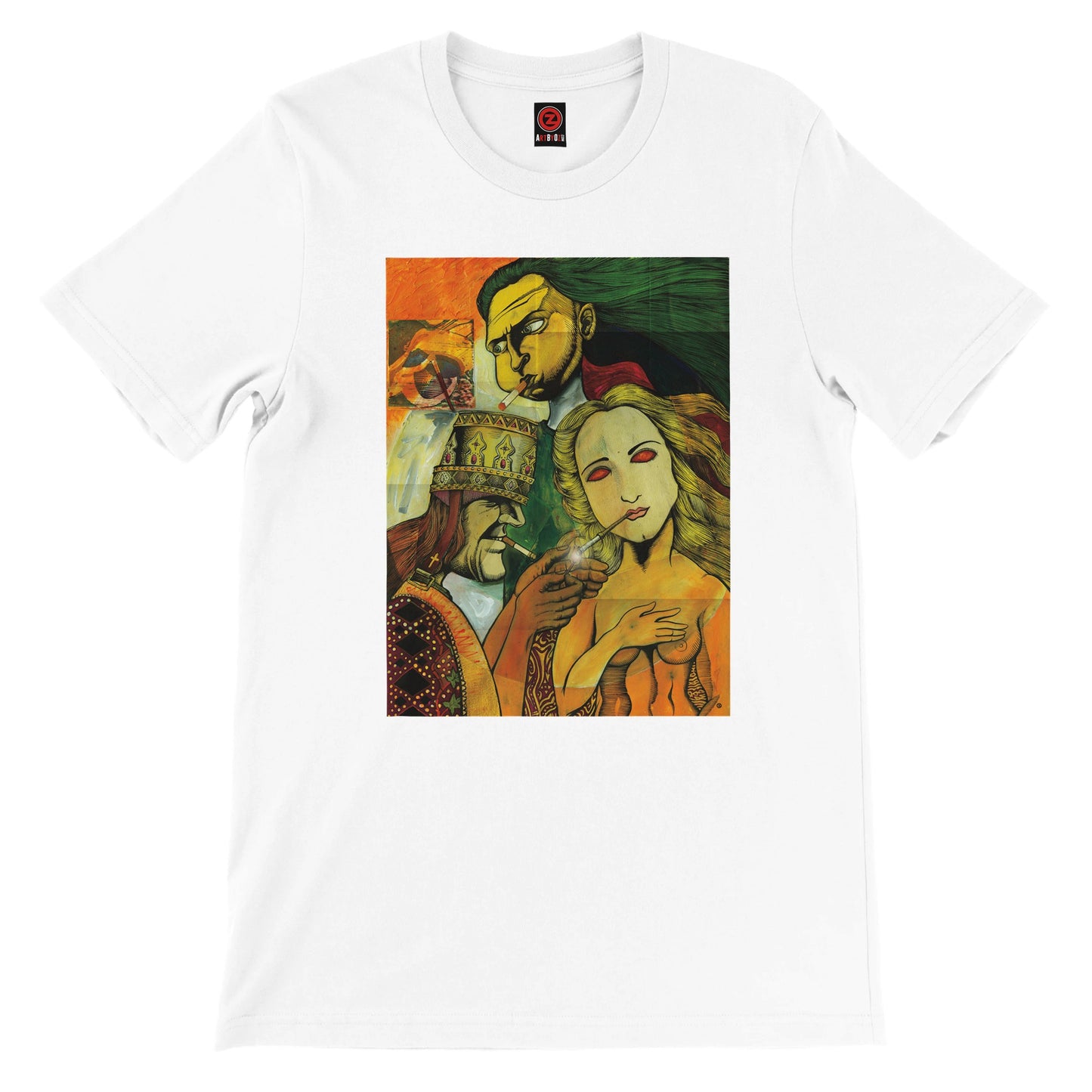 BYZANTINE SMOKE BREAK TEE