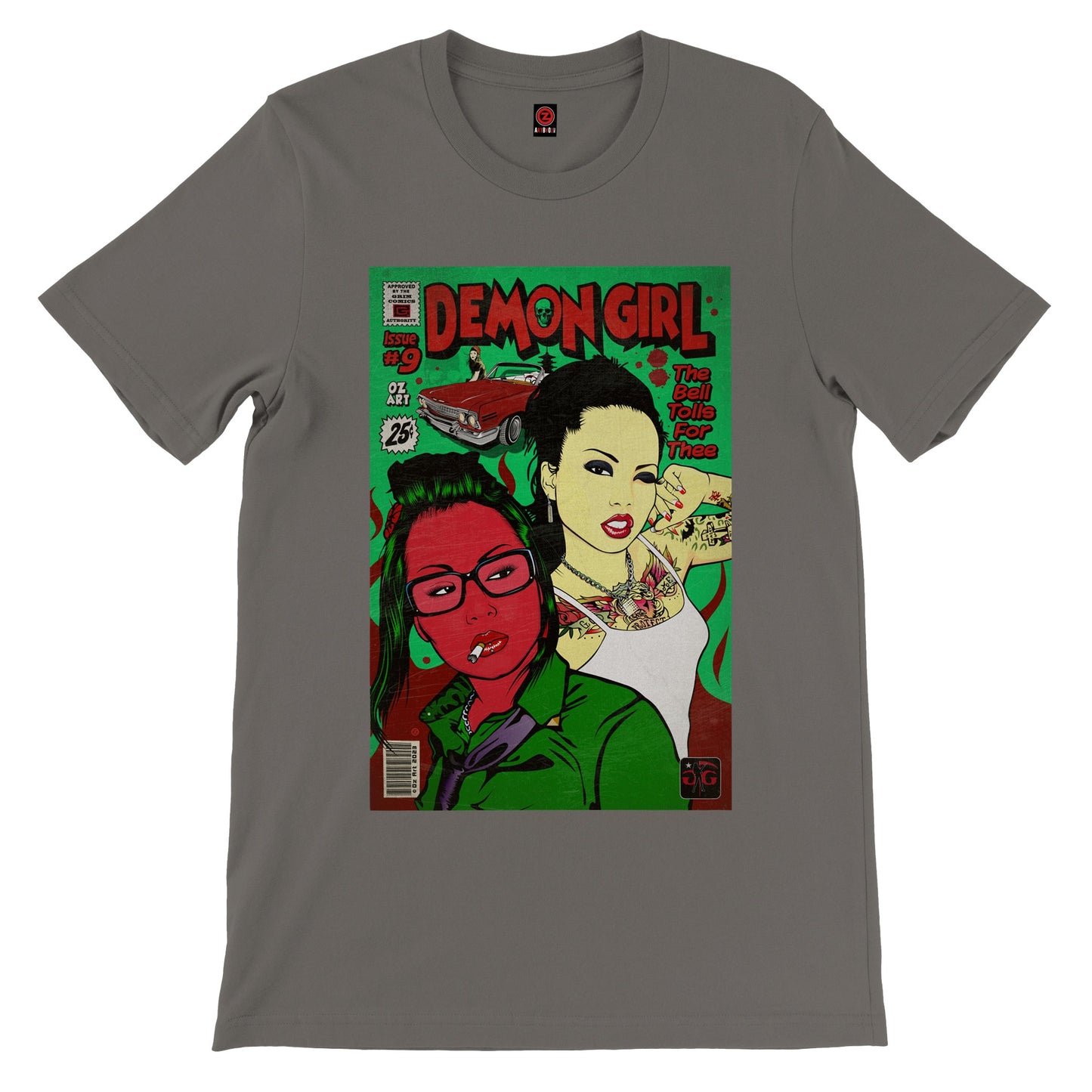 DEMON GIRL COMIC TEE