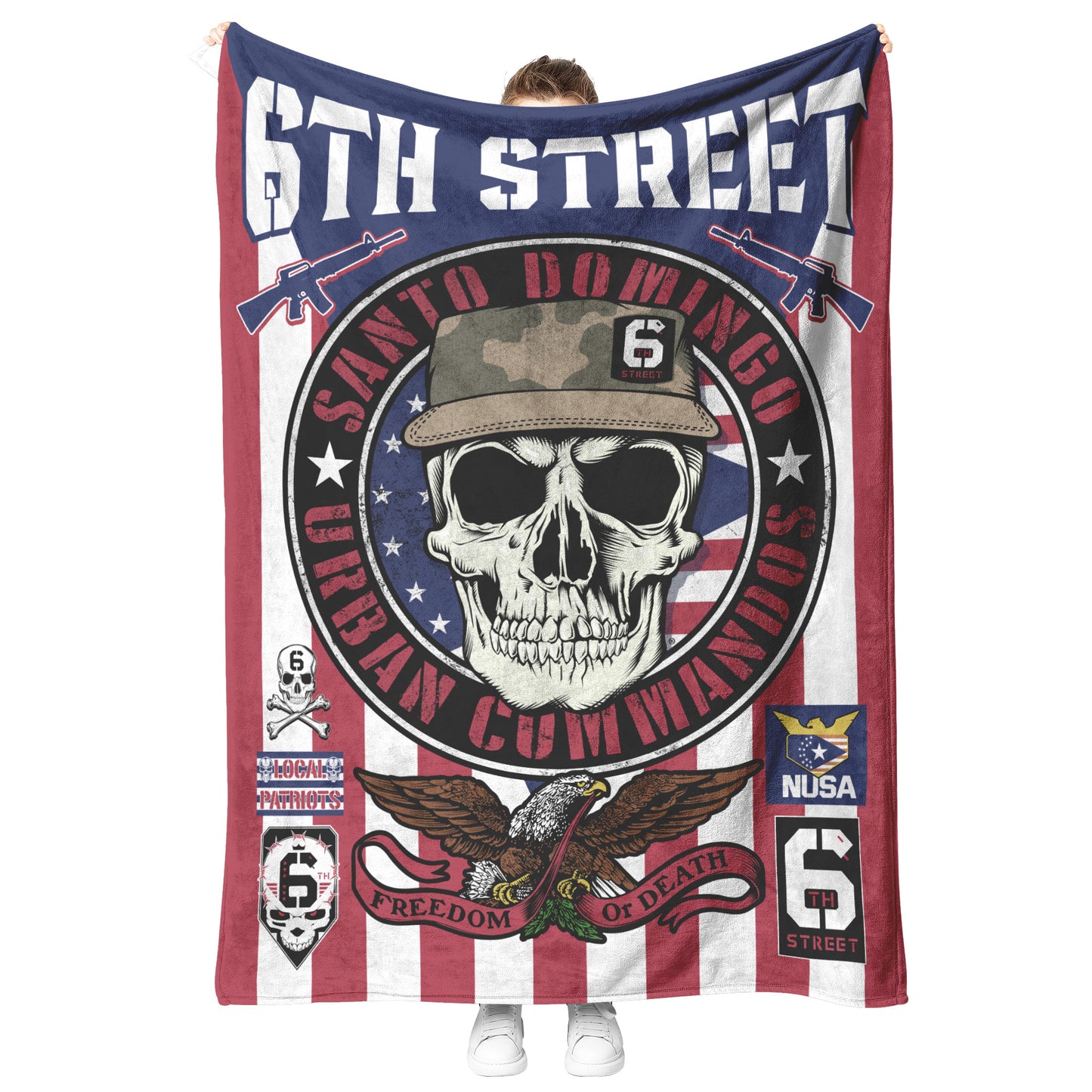6th STREET REBELS FLEECE BLANKET