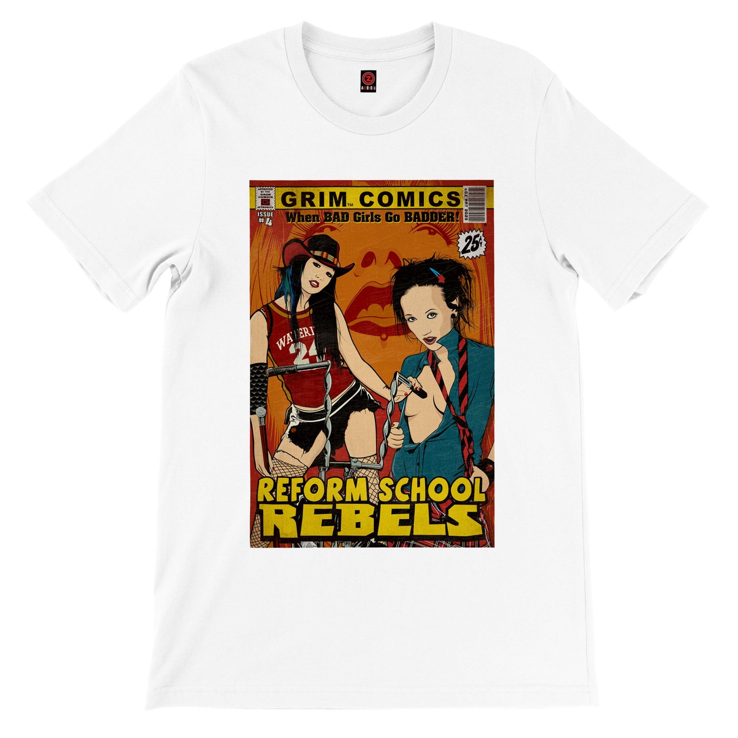 REFORM SCHOOL REBELS COMIC TEE