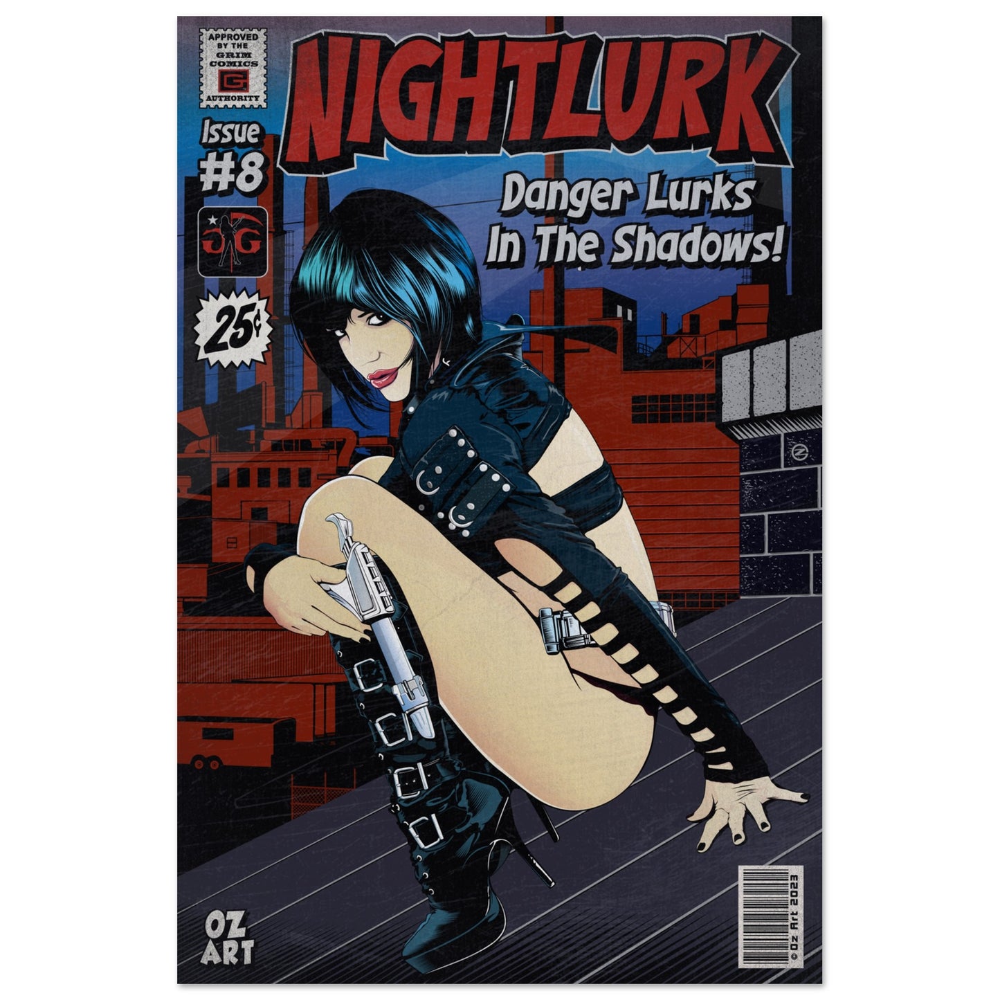 NIGHTLURK COMIC POSTER