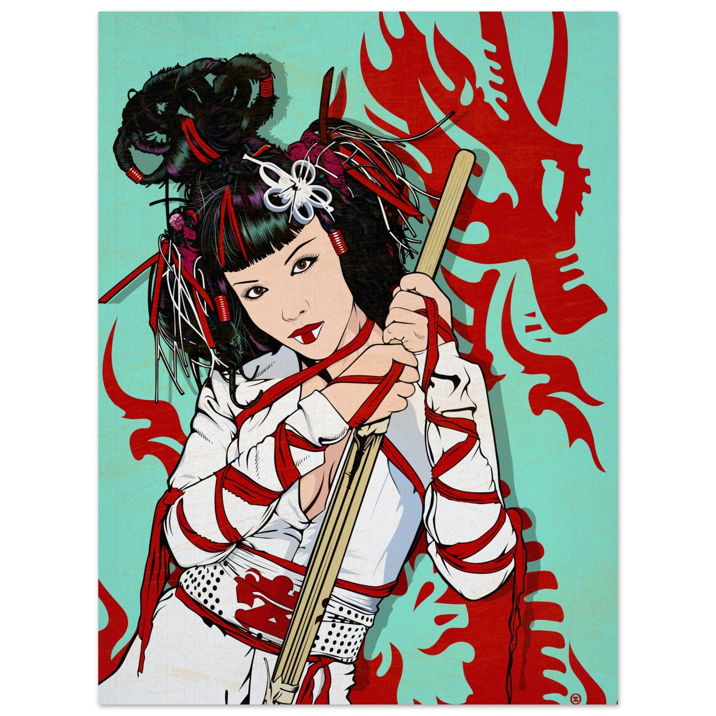 DRAGON WARRIOR POSTER