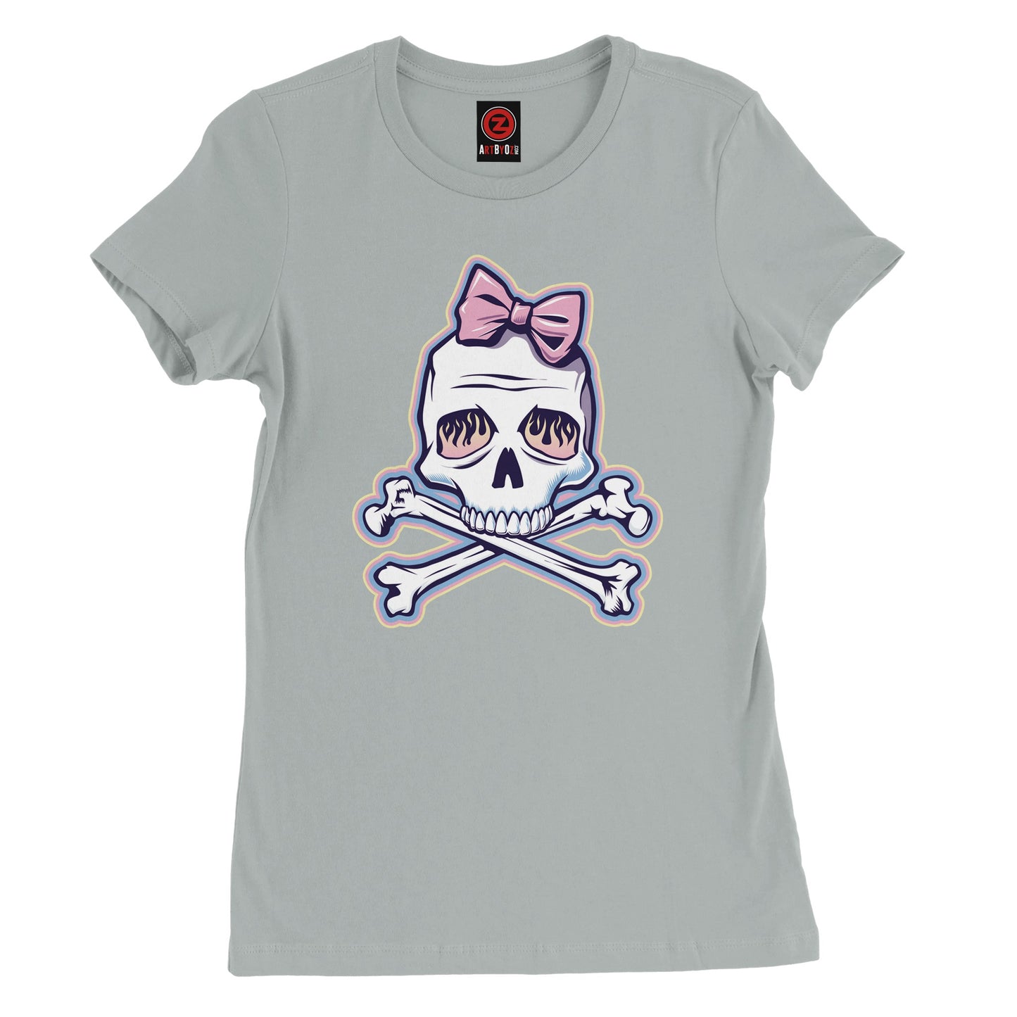 BOW SKULL WOMEN'S TEE