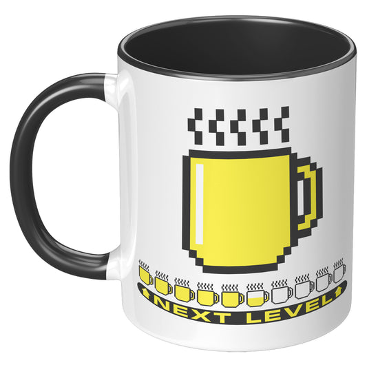 8bit LEVEL UP MUG