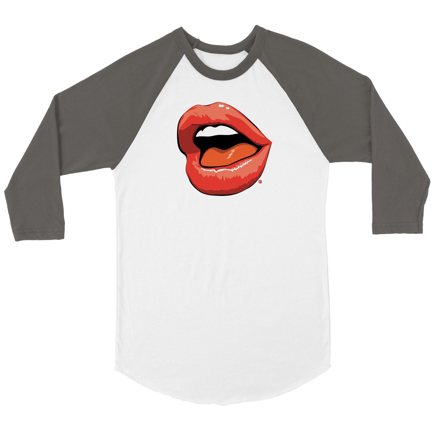 LOUD MOUTH RAGLAN TEE