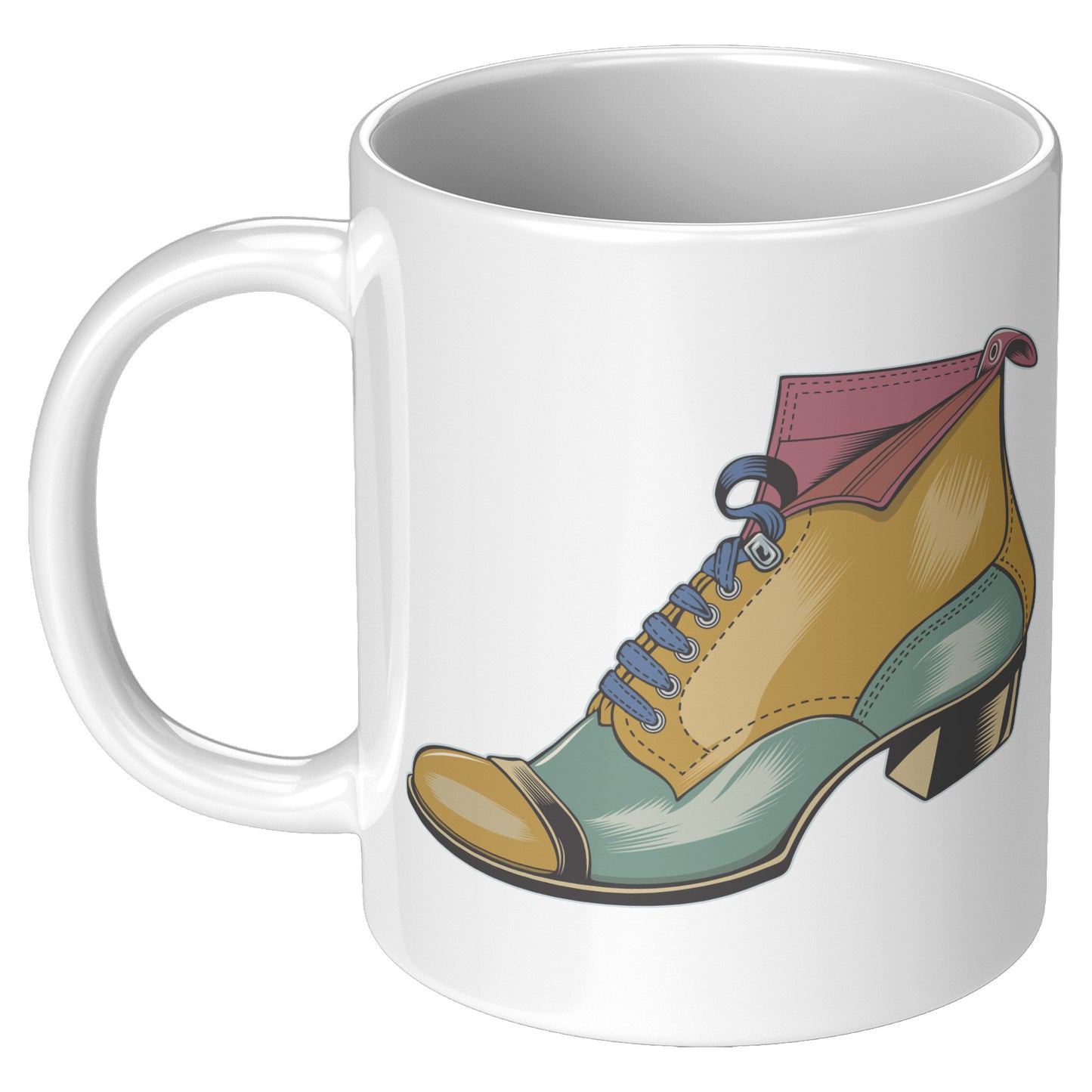 ANTIQUE SHOE MUG