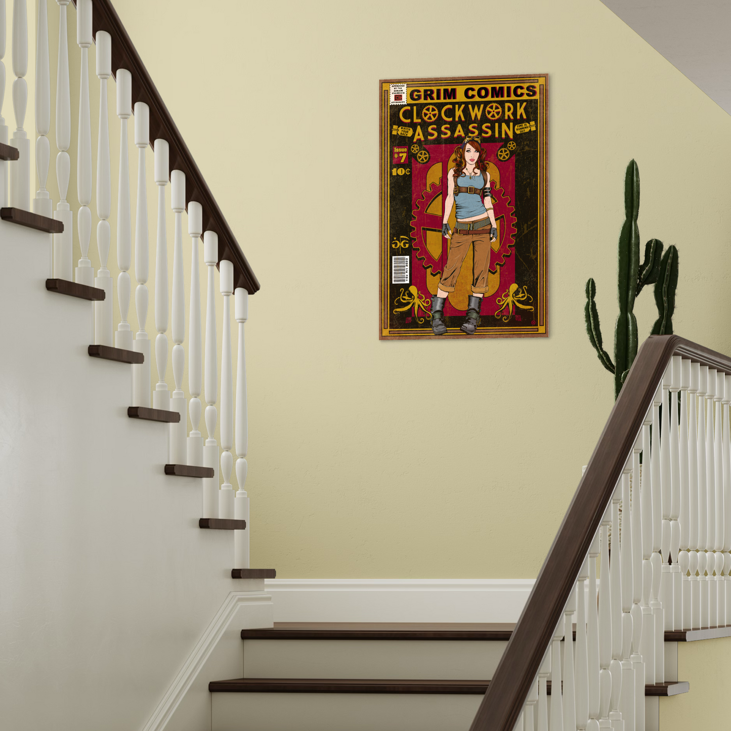 CLOCKWORK ASSASSIN COMIC POSTER