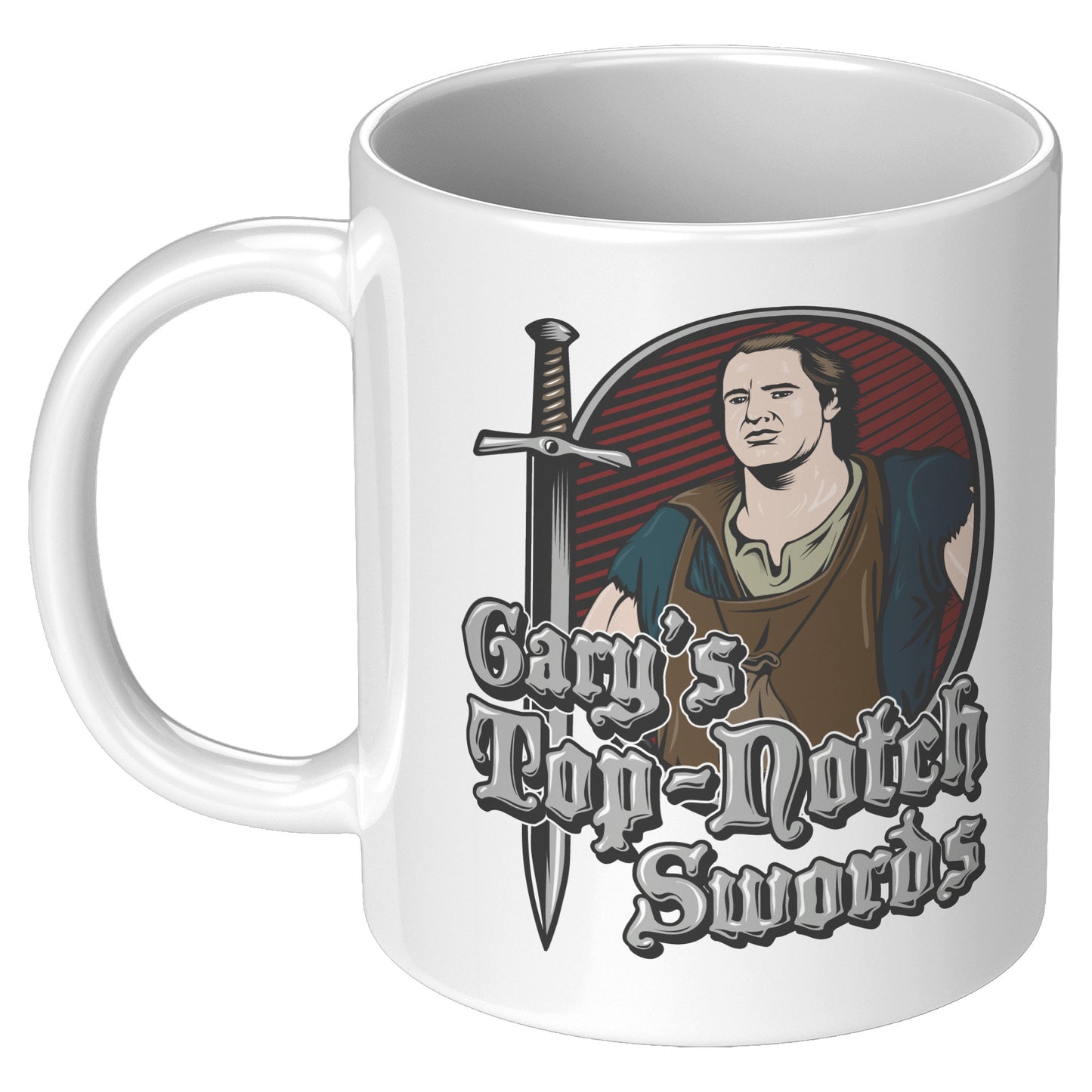 GARY'S TOP-NOTCH SWORDS MUG