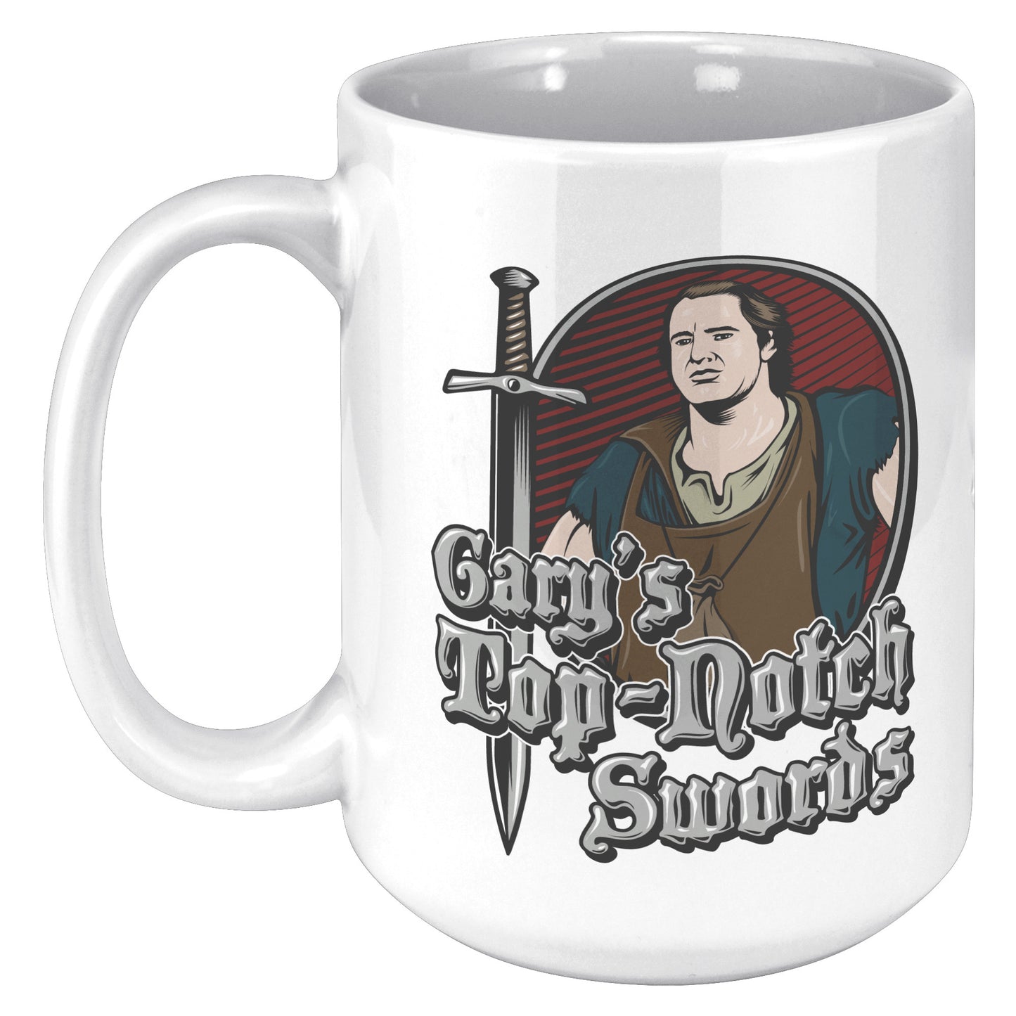 GARY'S TOP-NOTCH SWORDS MUG