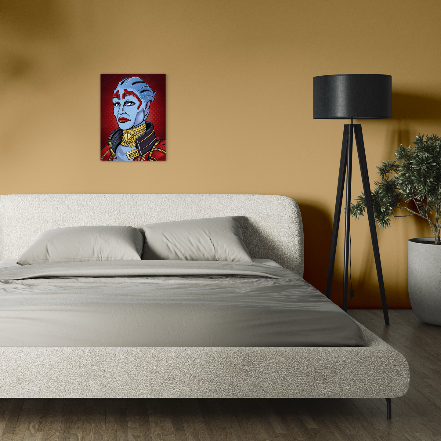 JUSTICAR'S BURDEN METAL PRINT