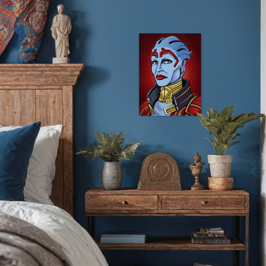 JUSTICAR'S BURDEN METAL PRINT