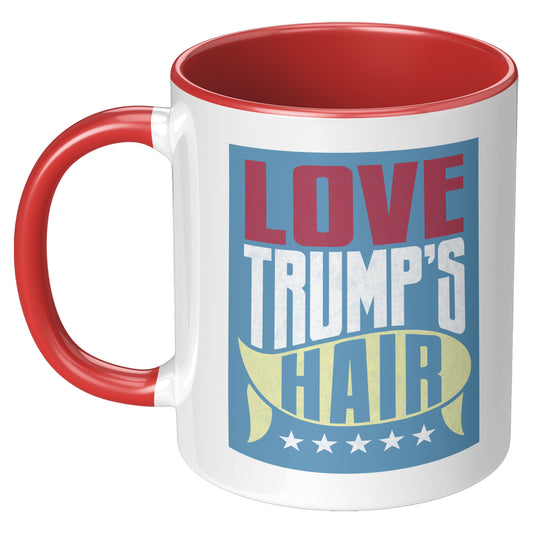 LOVE TRUMPS HAIR MUG