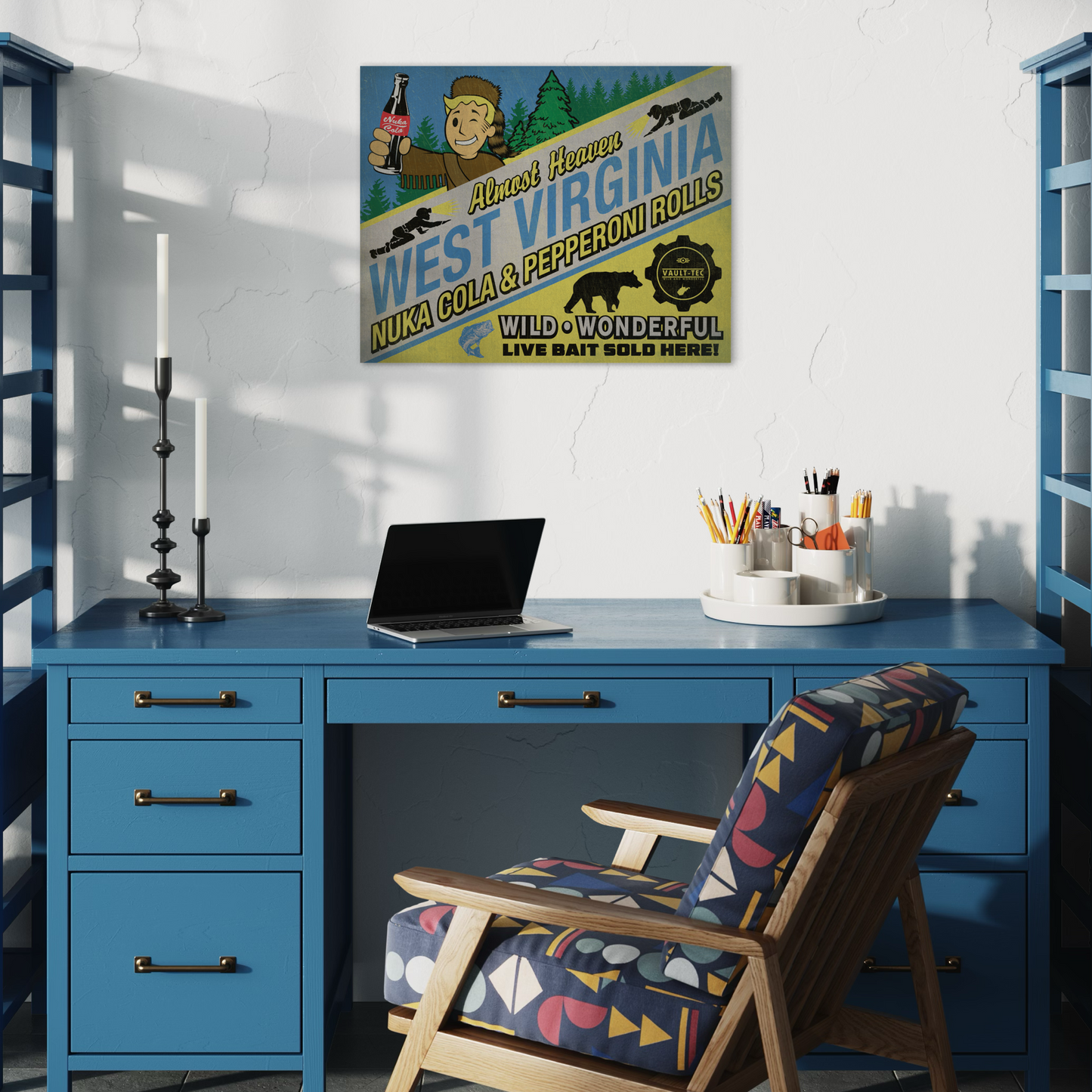 NUKA COLA & PEPPERONI ROLLS POSTER