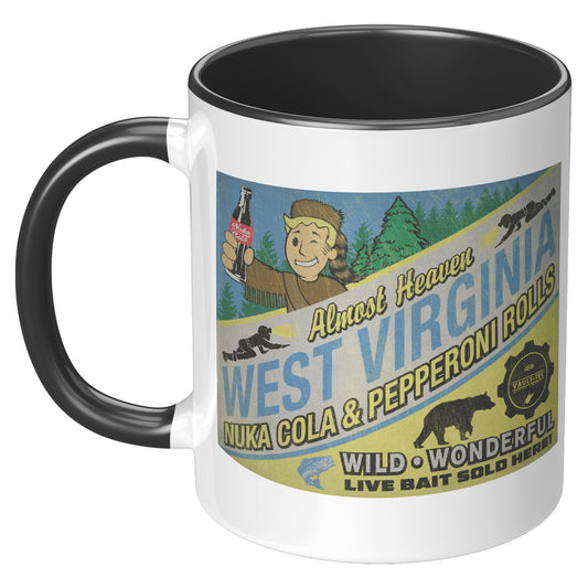 NUKA COLA & PEPPERONI ROLLS MUG