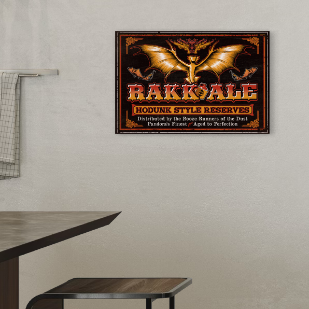 RAKK ALE METAL PRINT