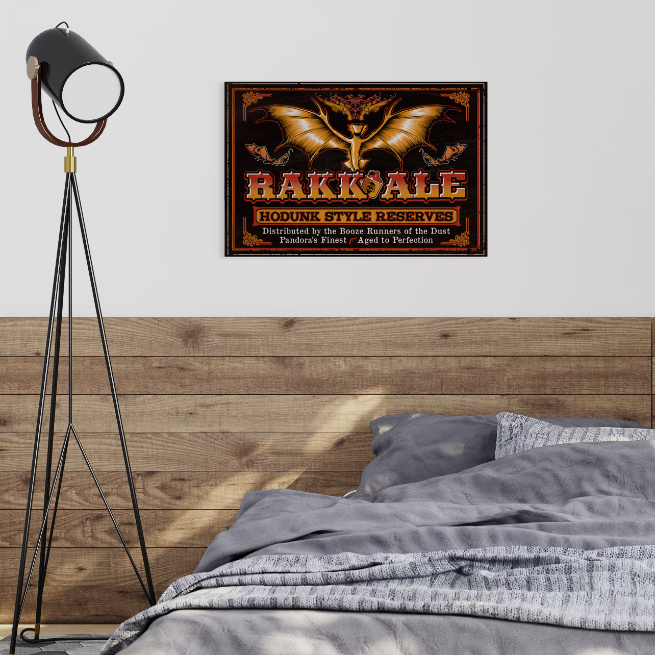 RAKK ALE METAL PRINT