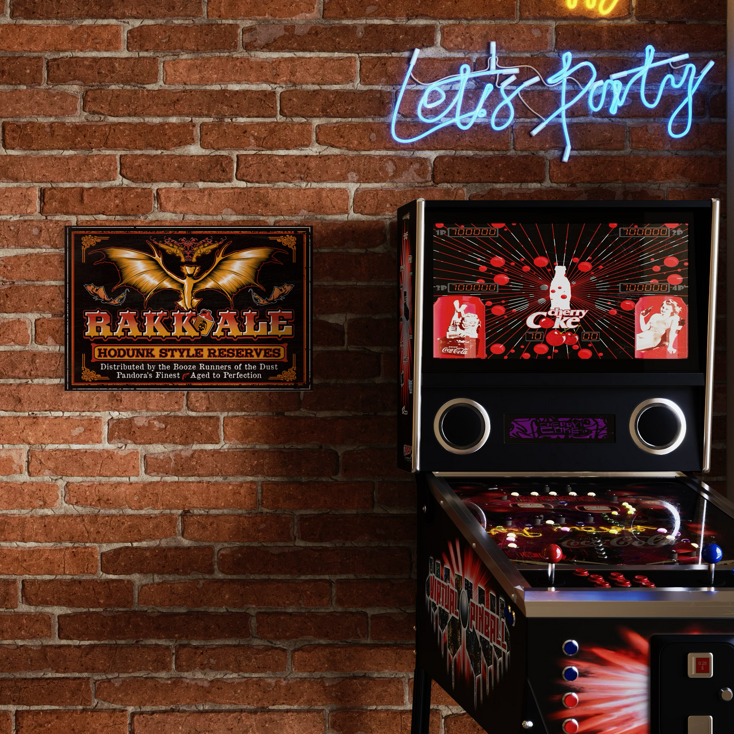 RAKK ALE METAL PRINT