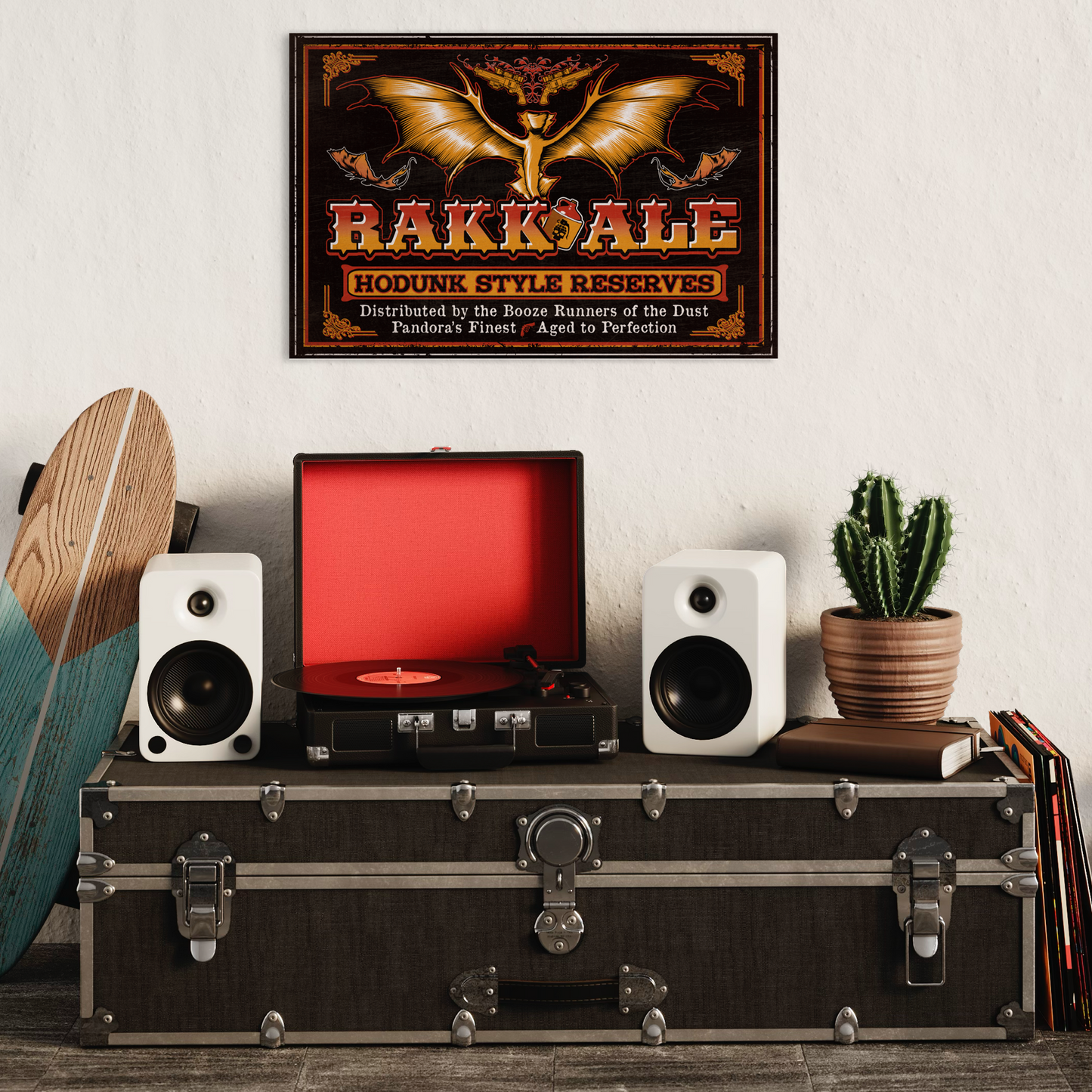 RAKK ALE METAL PRINT