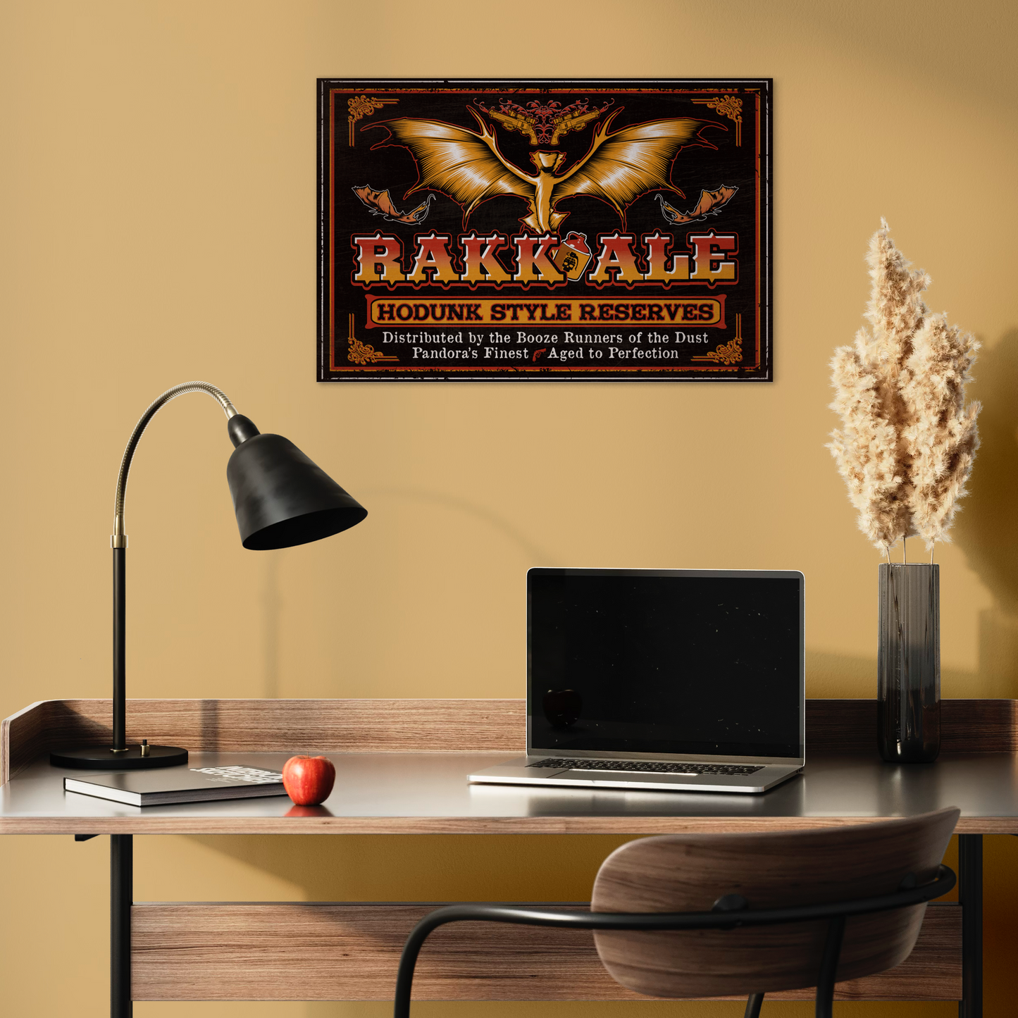 RAKK ALE METAL PRINT