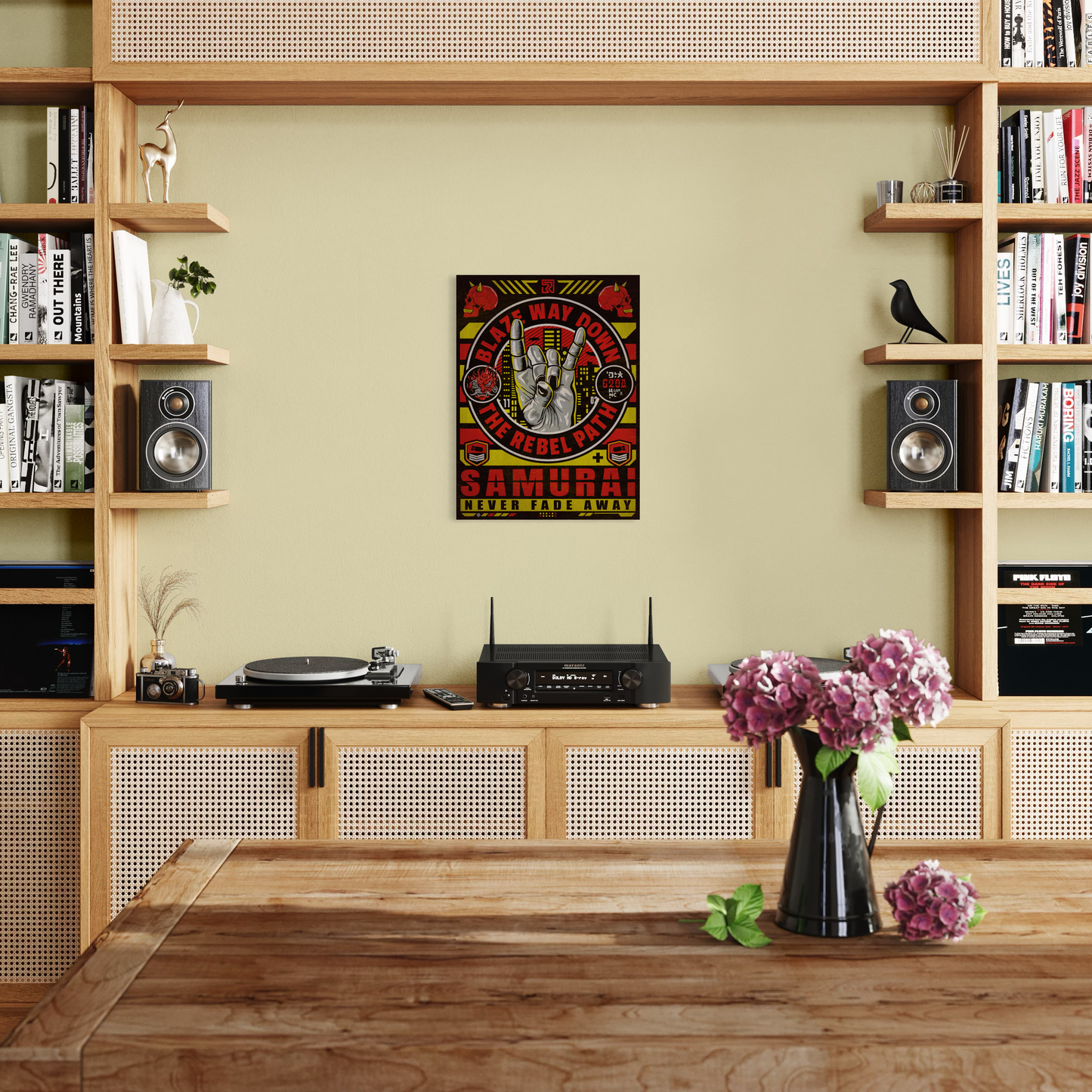 THE REBEL PATH  METAL PRINT