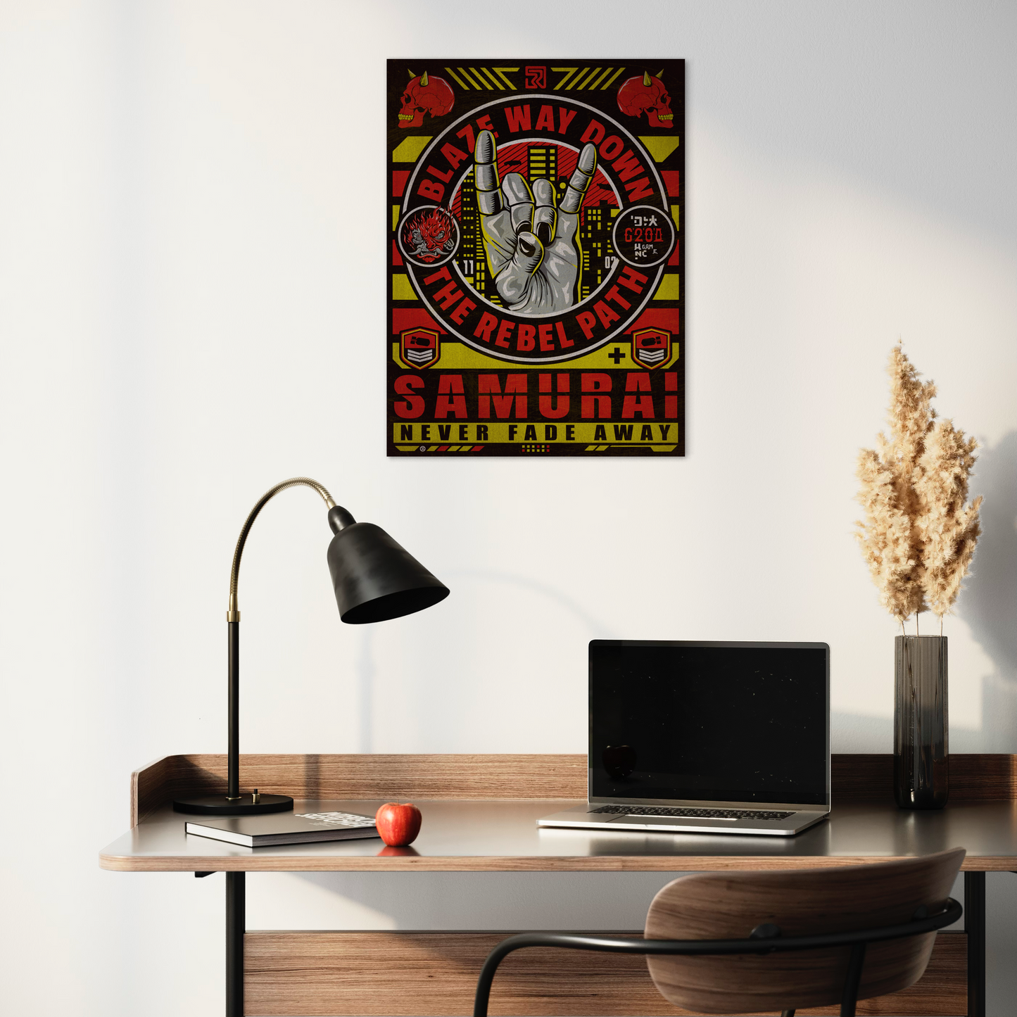 THE REBEL PATH  METAL PRINT