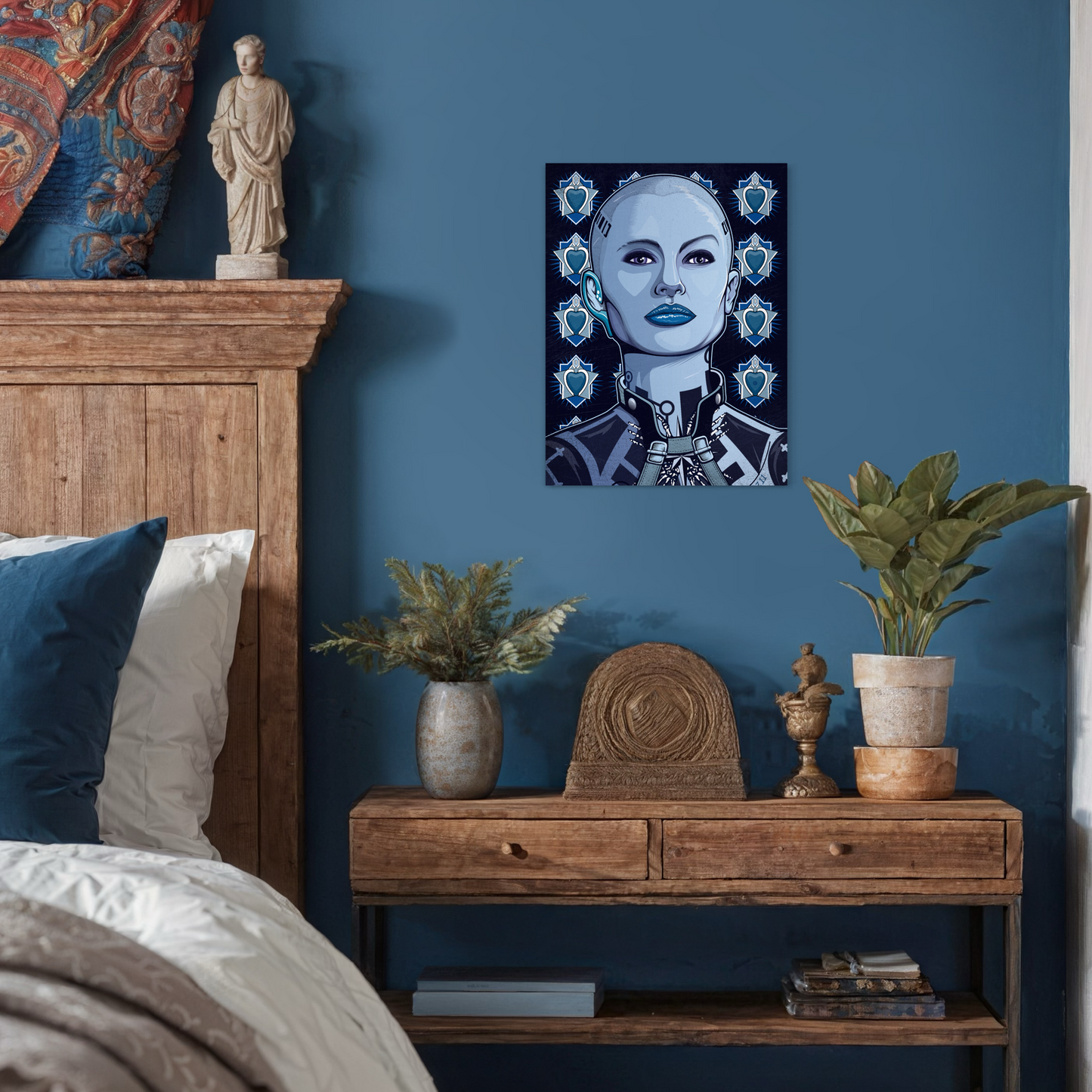 SUBJECT ZERO METAL PRINT