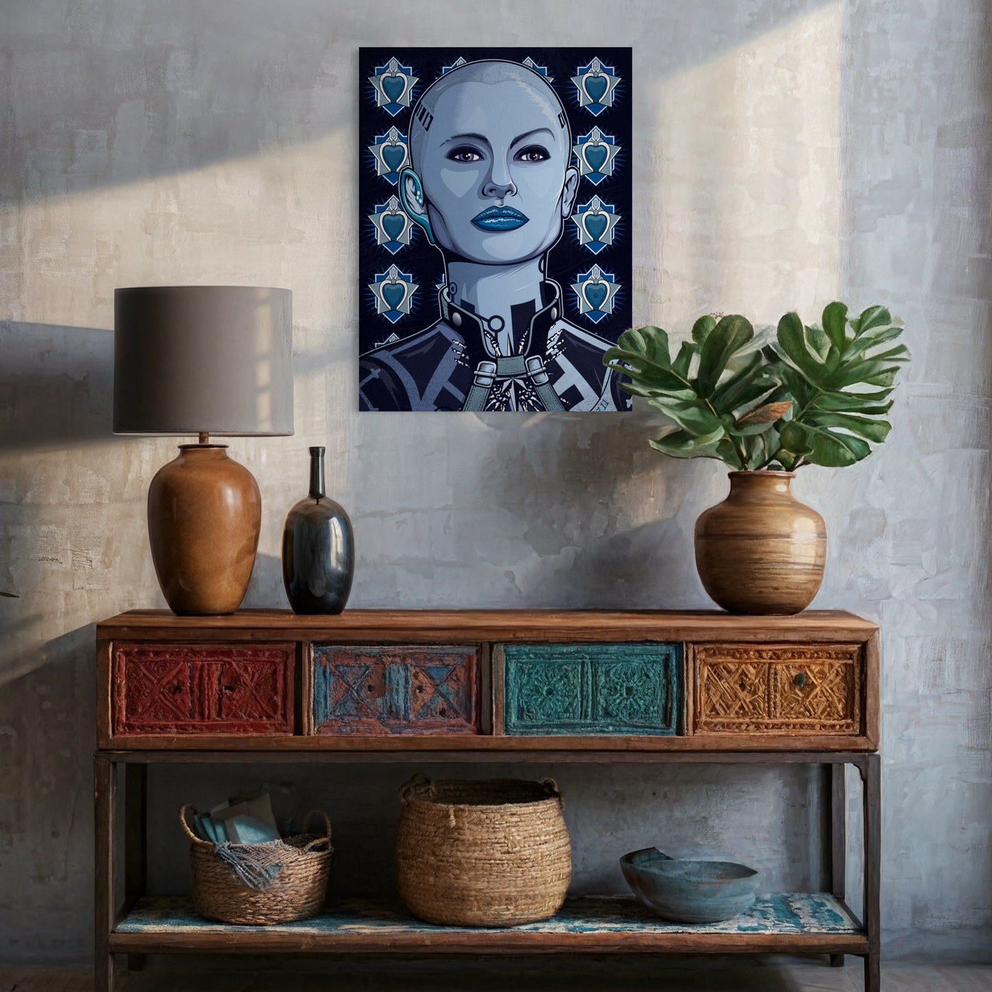 SUBJECT ZERO METAL PRINT